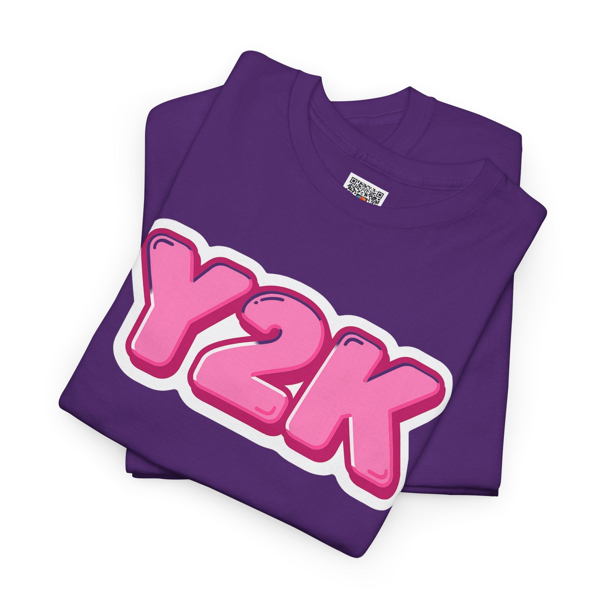 Y2K Pink Bubble Graphic T-Shirt