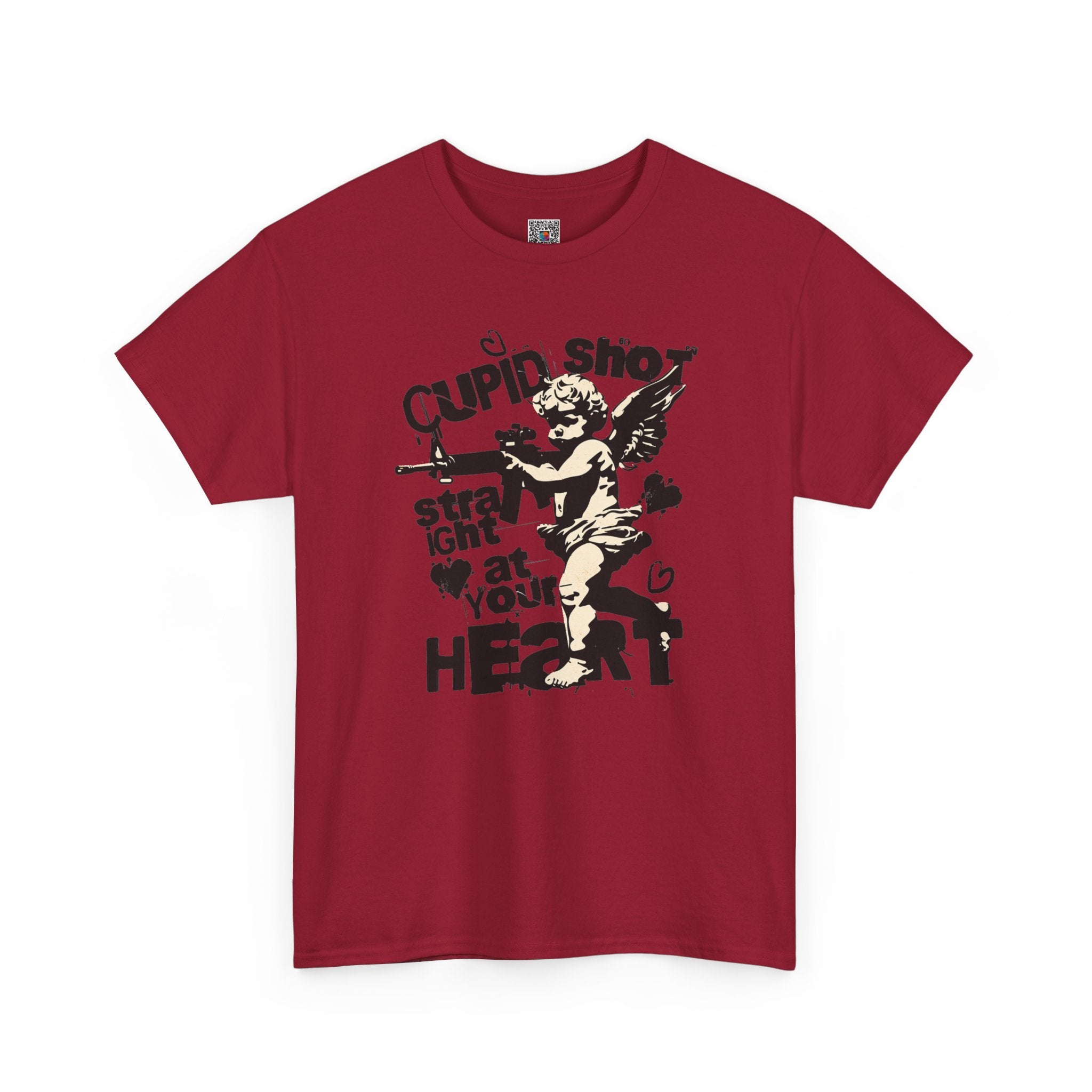 Cupid Shot Straight at Your Heart | Vintage Cupid Tshirt | Cr8tive Designs
