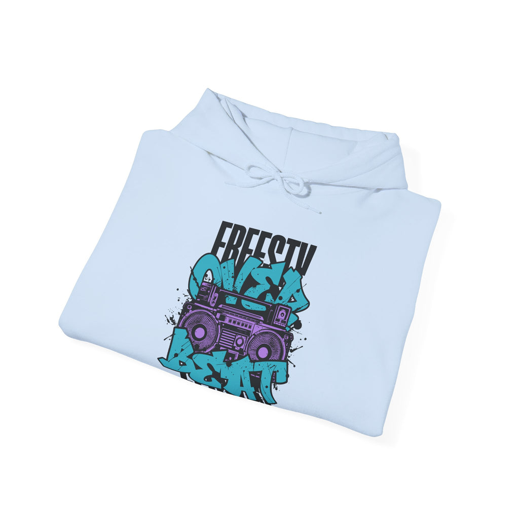 Freestyle Beat Flowin’ | Retro Hip-Hop Hoodie | Cr8tive Designs