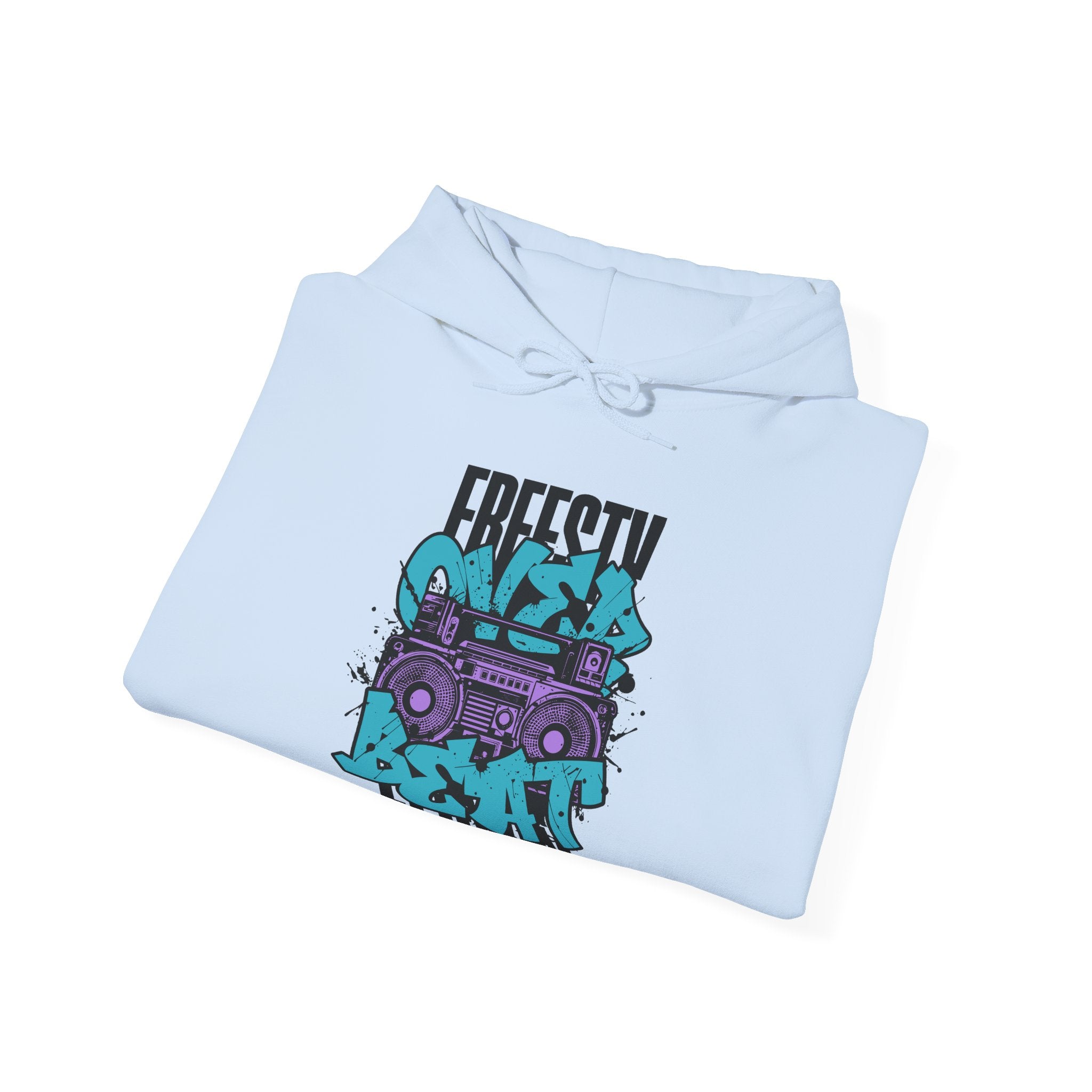 Freestyle Beat Flowin’ | Retro Hip-Hop Hoodie | Cr8tive Designs