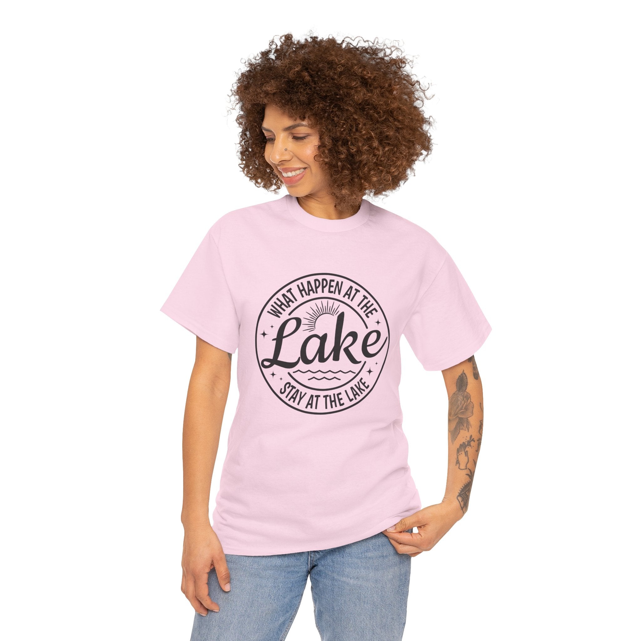 What Happens at the Lake | Summer Lake Life Tee | Cr8tive Designs