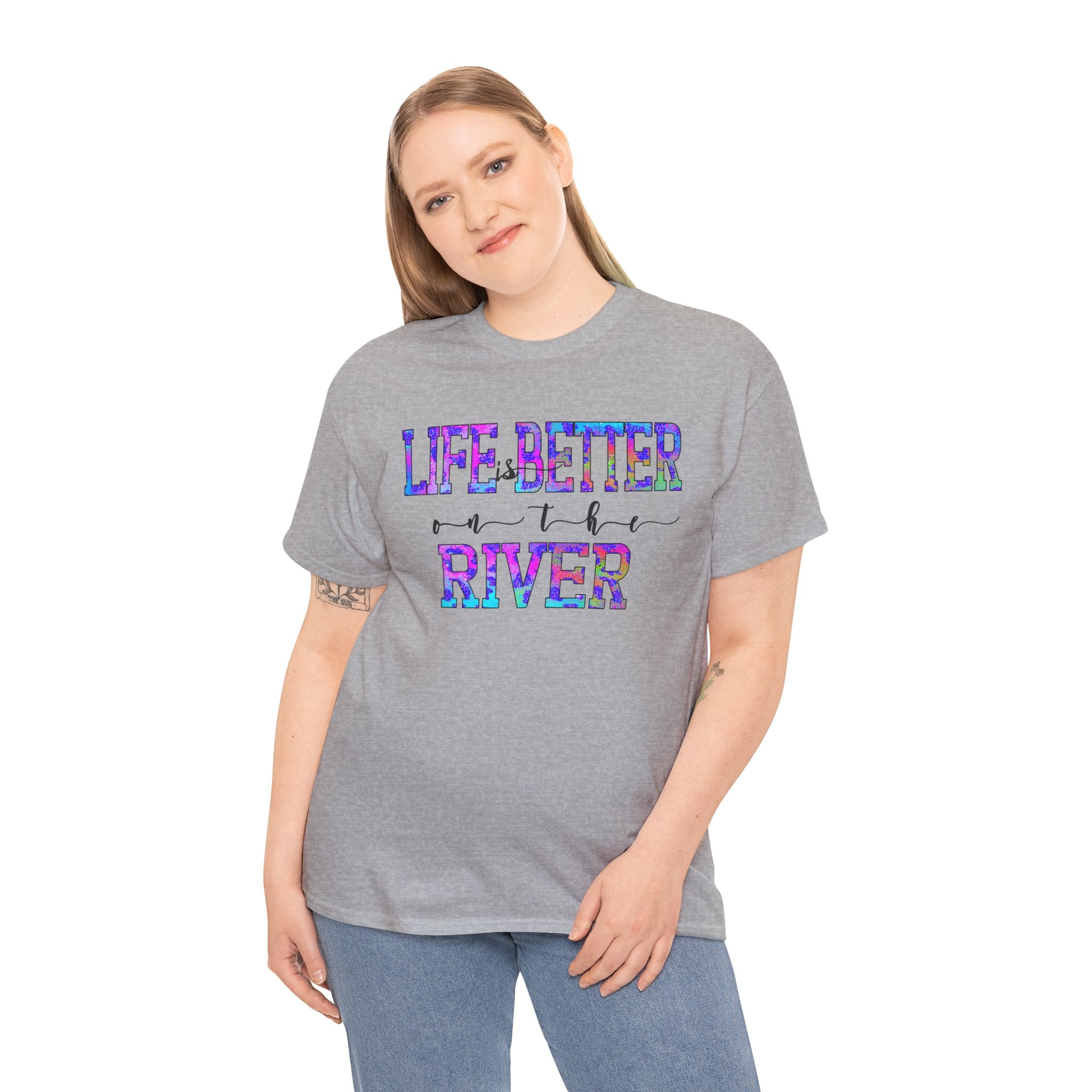 Life Is Better at the River | Summer River Life Tee | Cr8tive Designs