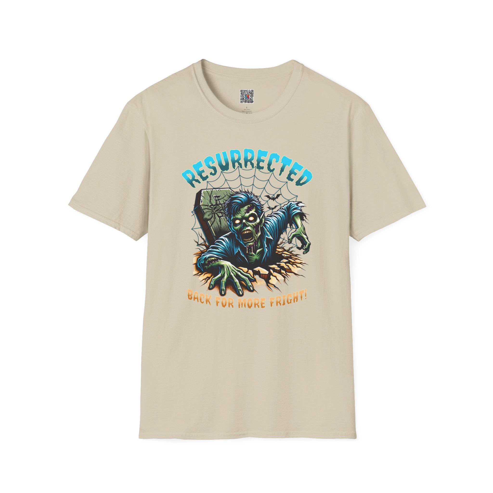 Resurrected Zombie T-Shirt | Retro Horror Graphic Tee | Cr8tive Designs