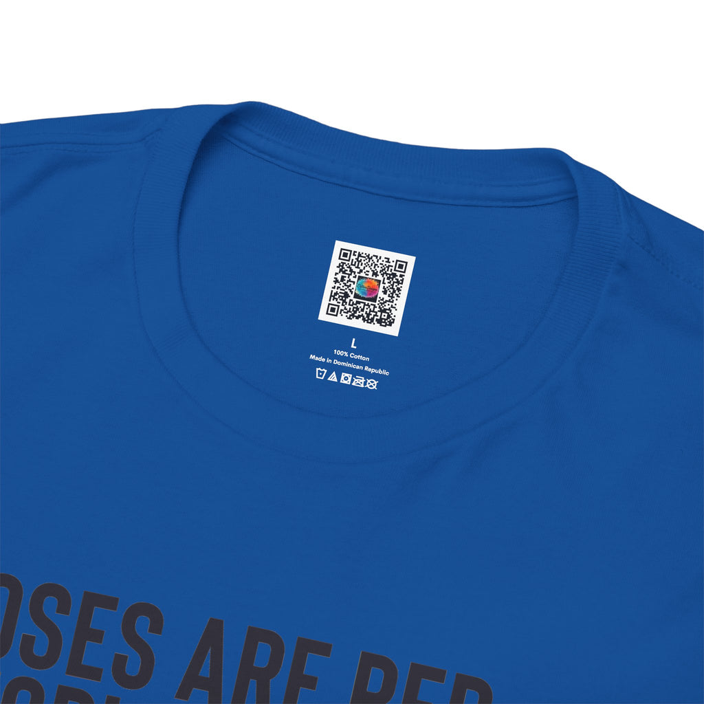 Roses Are Red, People Are Fake | Sarcastic True Crime Graphic Tee | Cr8tive Designs