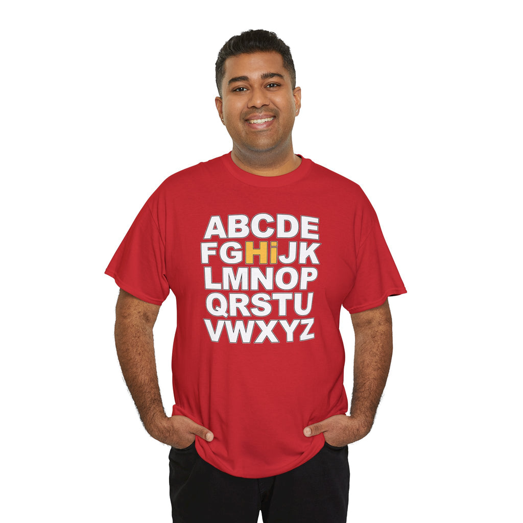 Bold Alphabet Teacher Tee | ABC Classroom Graphic T-Shirt | Cr8tive Designs