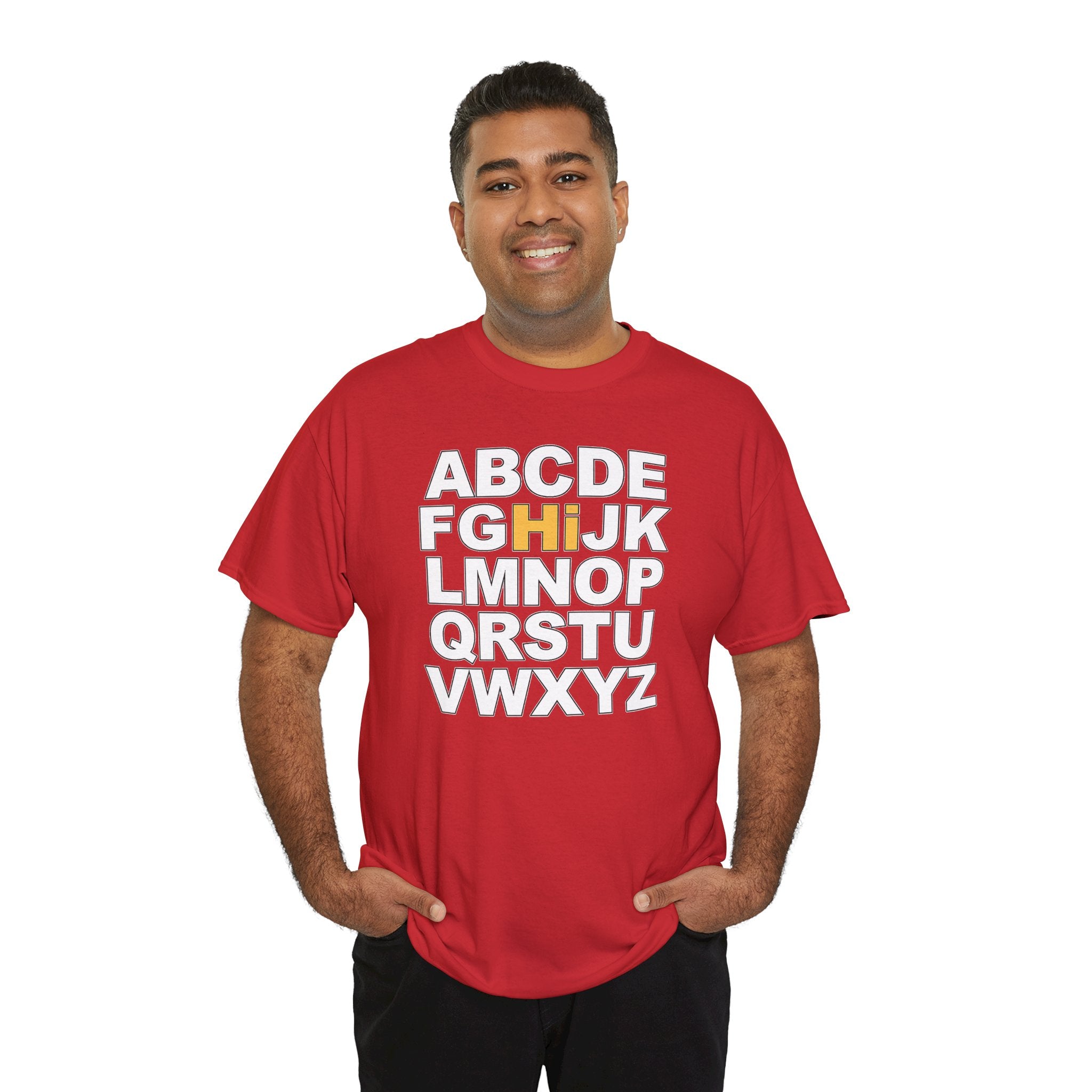 Bold Alphabet Teacher Tee | ABC Classroom Graphic T-Shirt | Cr8tive Designs
