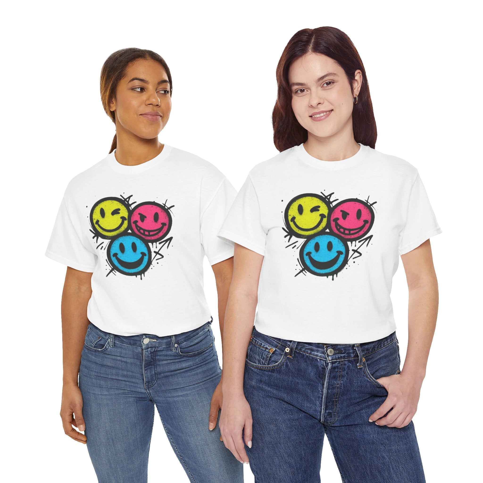 Smiley Graffiti T-Shirt