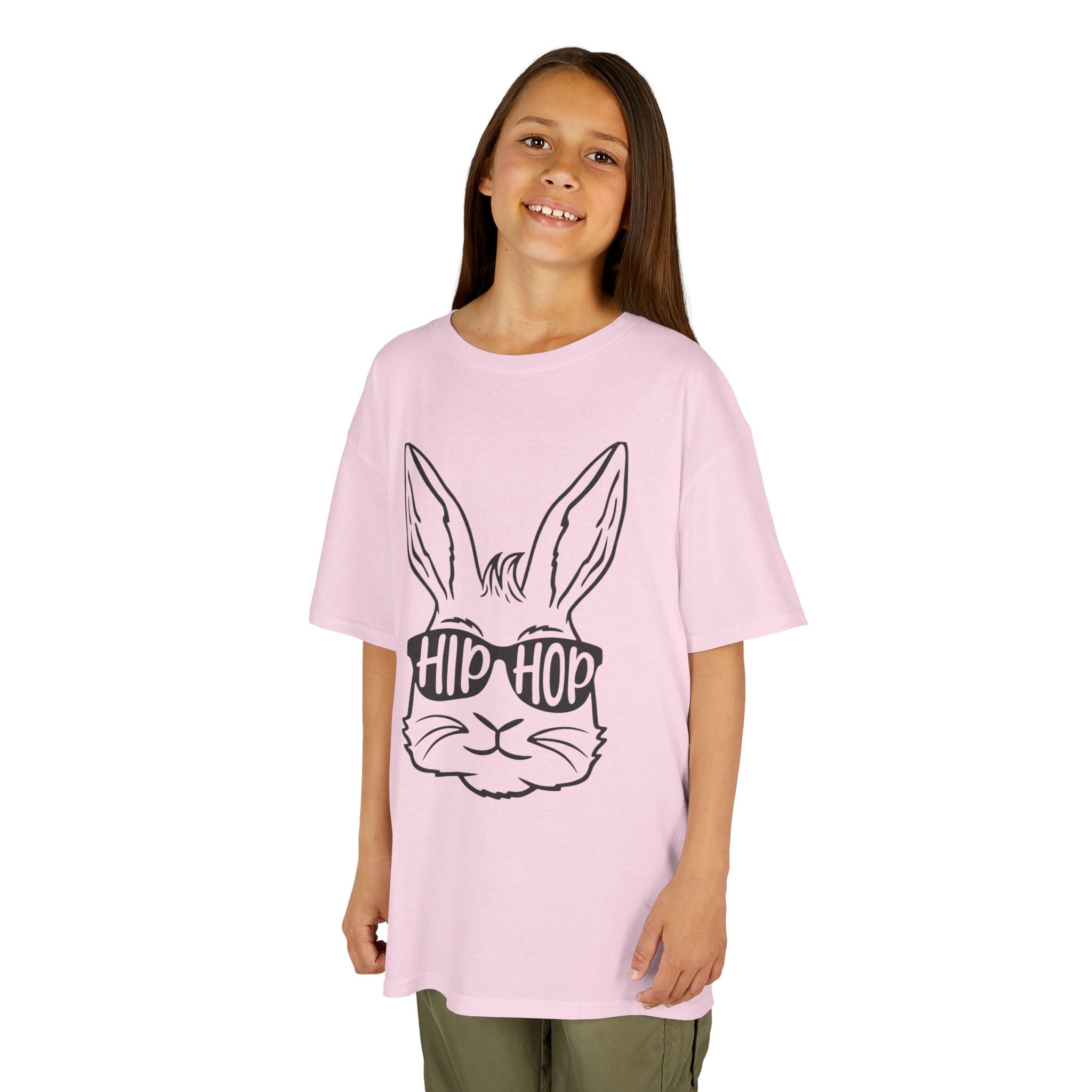 Kids Hip Hop Bunny T-Shirt — Funny Bunny with “Hip Hop” Sunglasses
