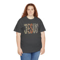 Patterned Jesus Western Tee | Western Country Christian Graphic T-Shirt | Cr8tive Designs