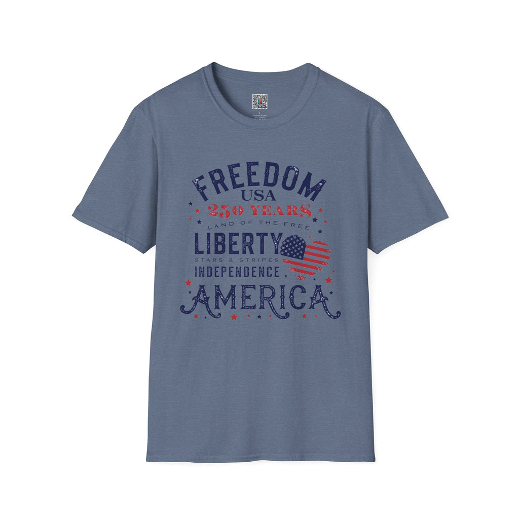 Freedom Liberty America | Patriotic Typography Design | Cr8tive Designs
