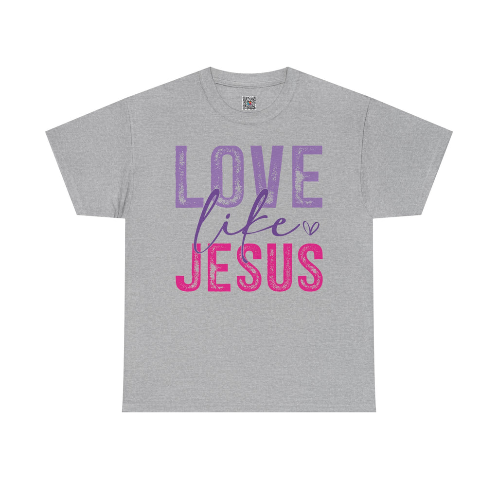 Love Like Jesus – Inspirational Christian Faith T-Shirt | Cr8tive Designs