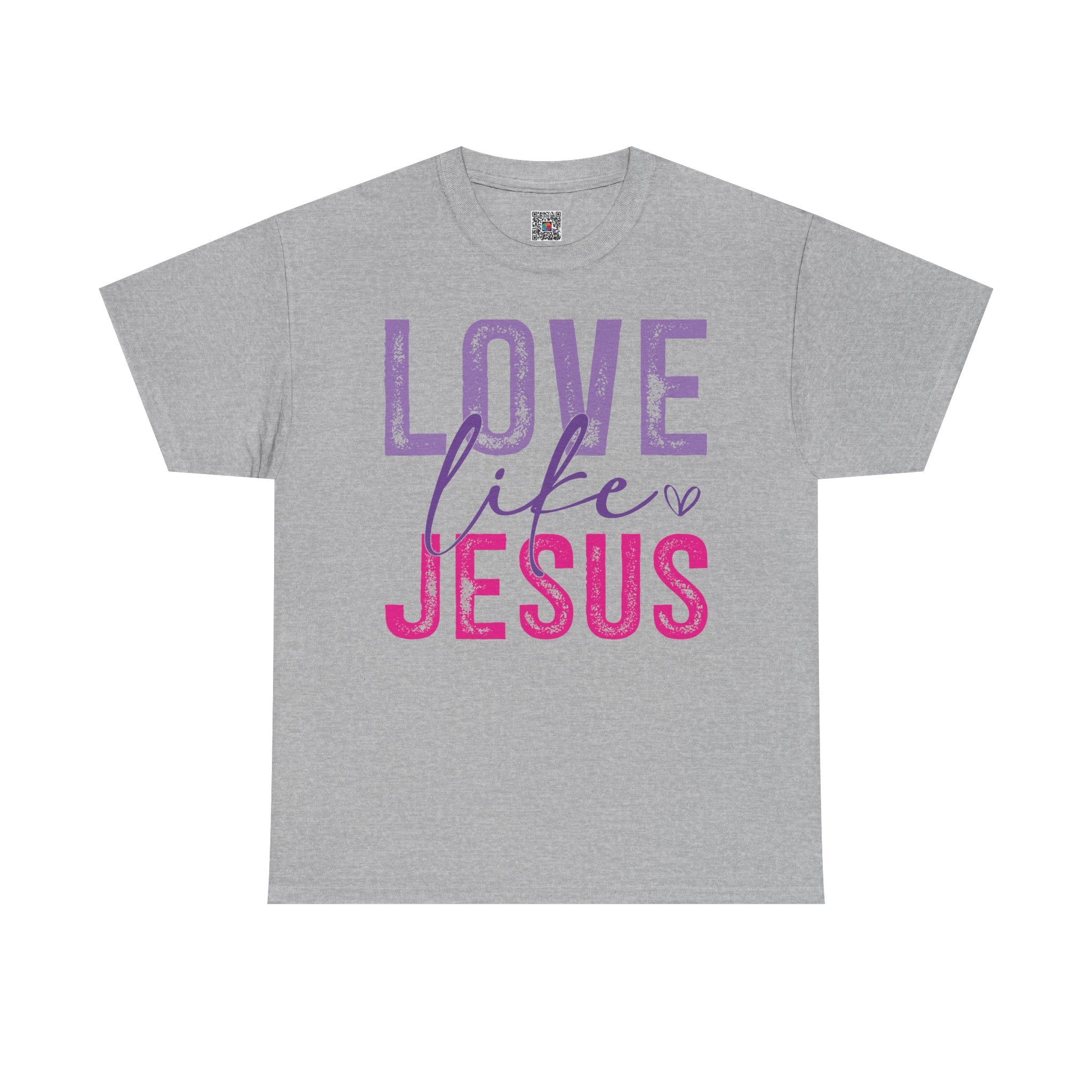 Love Like Jesus – Inspirational Christian Faith T-Shirt | Cr8tive Designs