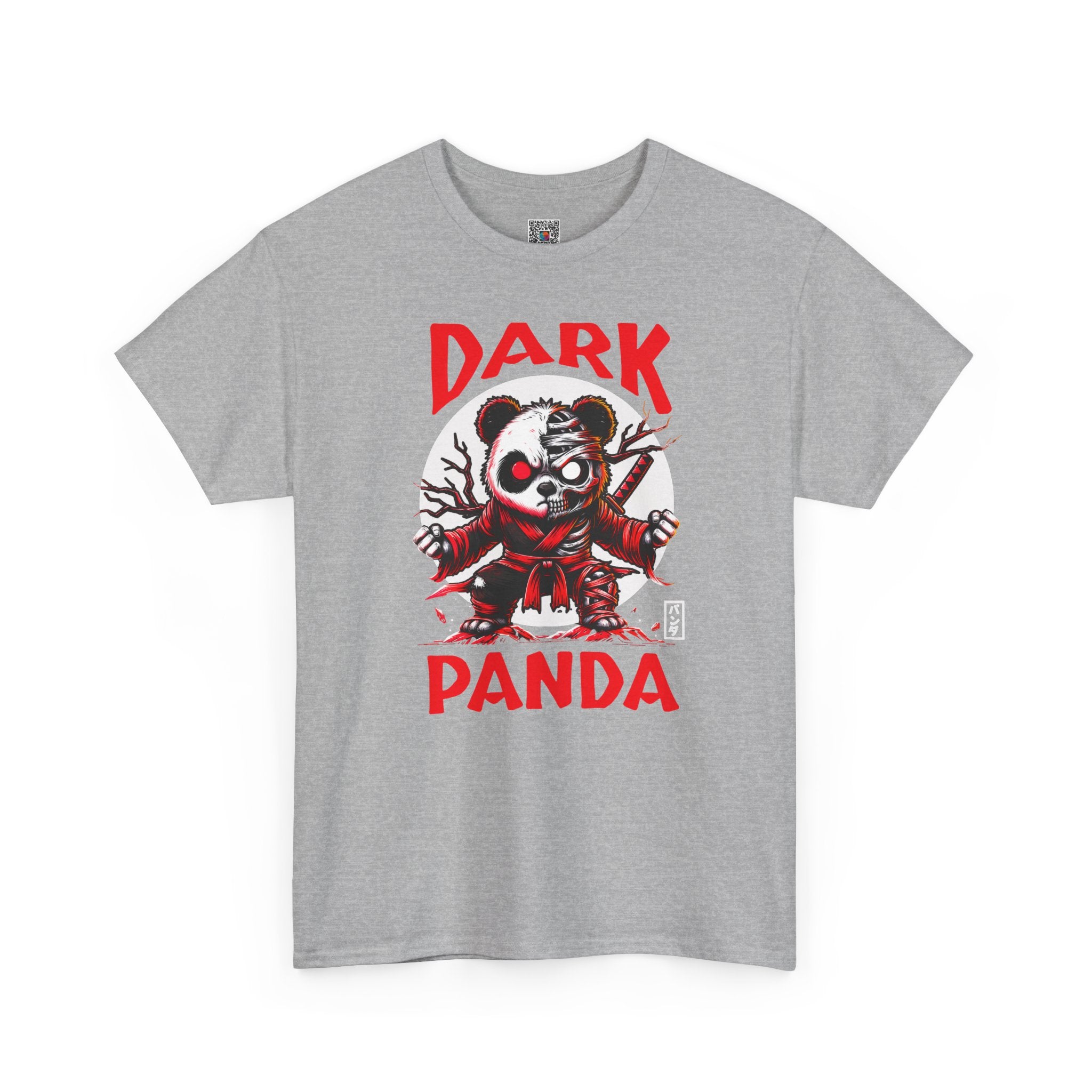 Dark Panda | Samurai-Inspired Graphic T-Shirt | Cr8tive Designs