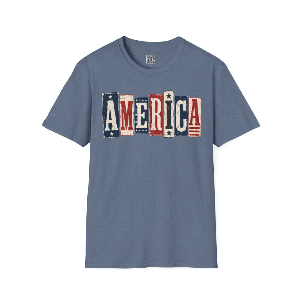 America | Distressed Americana T-Shirt | Cr8tive Designs