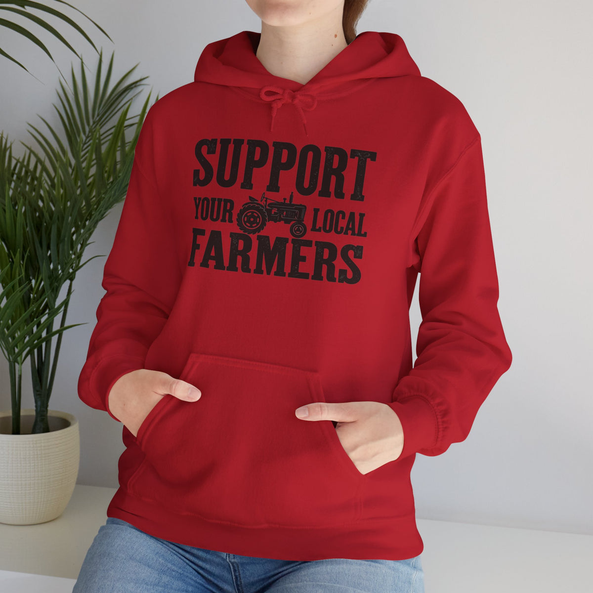 Support Your Local Farmers Hoodie | Cr8tive Designs