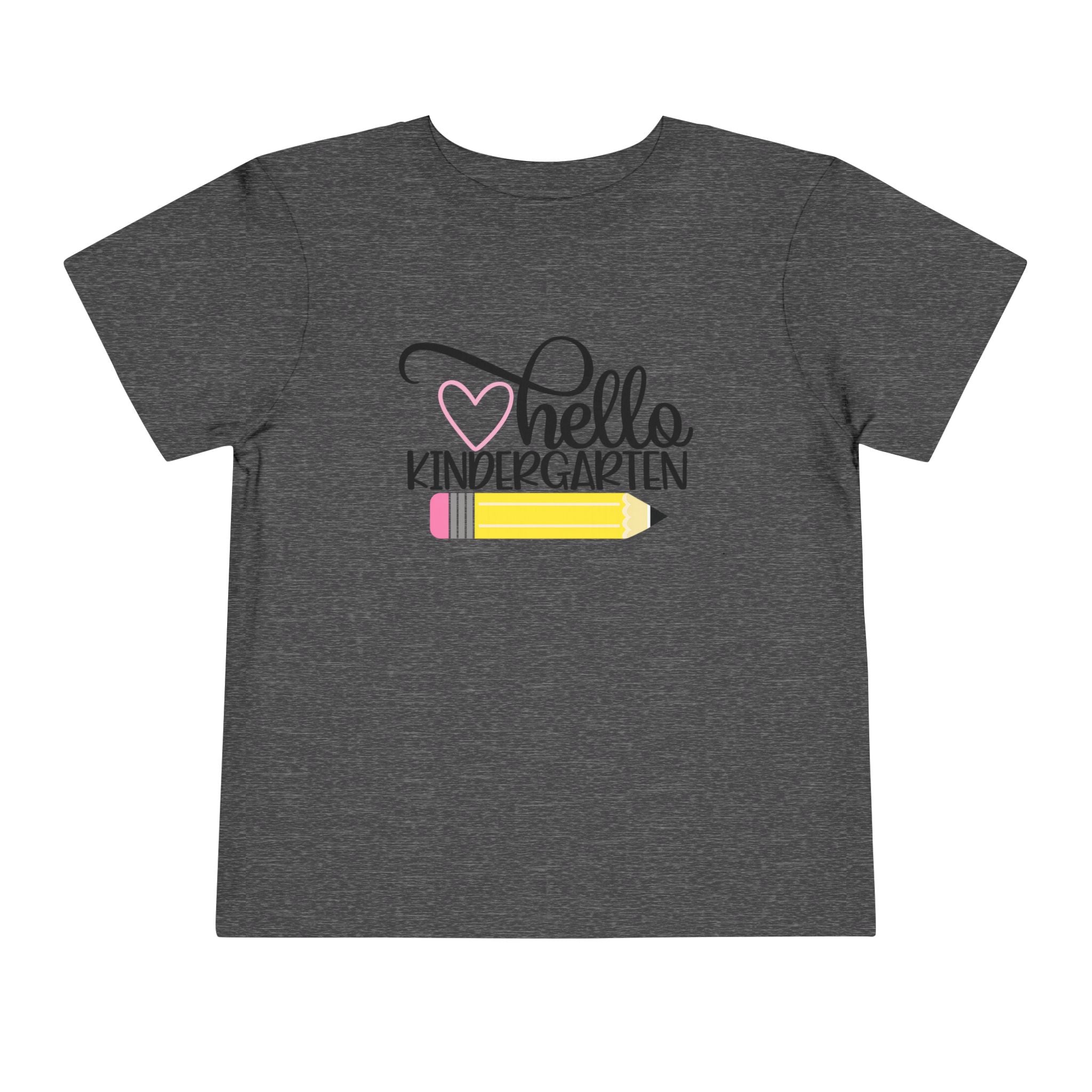 Hello Kindergarten Pencil Youth Tee | First Day of School T-Shirt | Cr8tive Designs