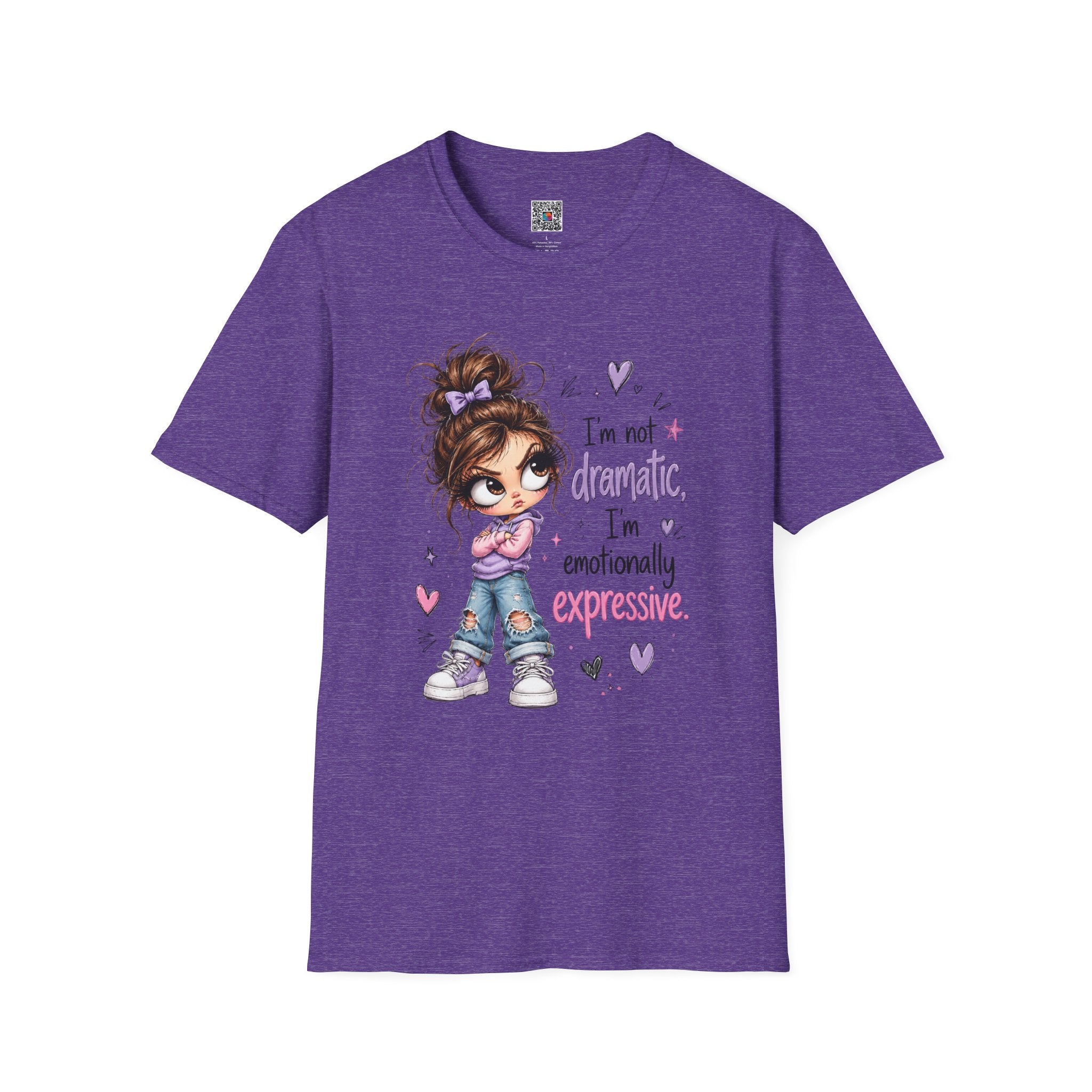 I'm Not Dramatic I'm emotionally expressive | Graphic Tee | Cr8tive Designs