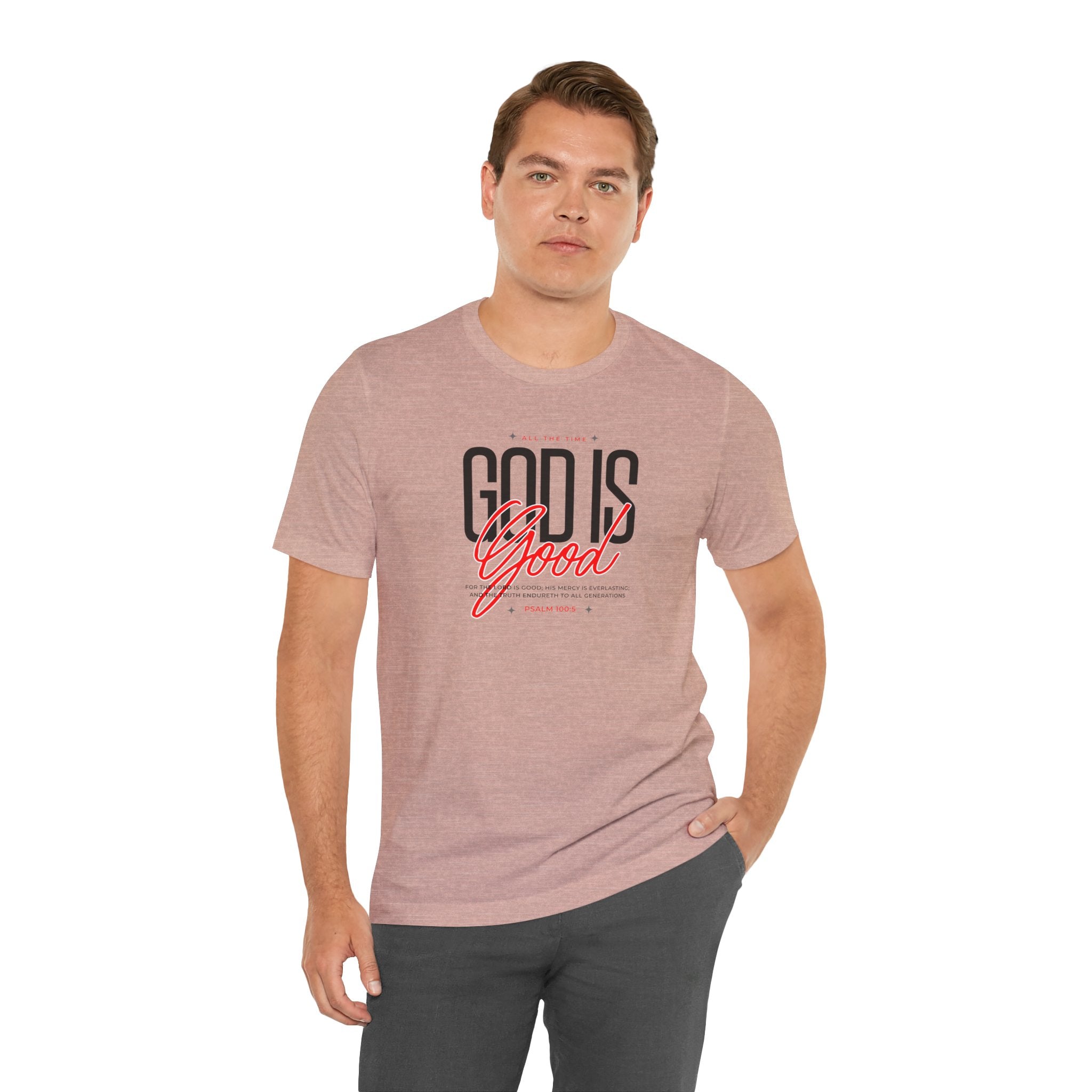God Is Good Tee | Faith-Based Christian Graphic T-Shirt | Cr8tive Designs