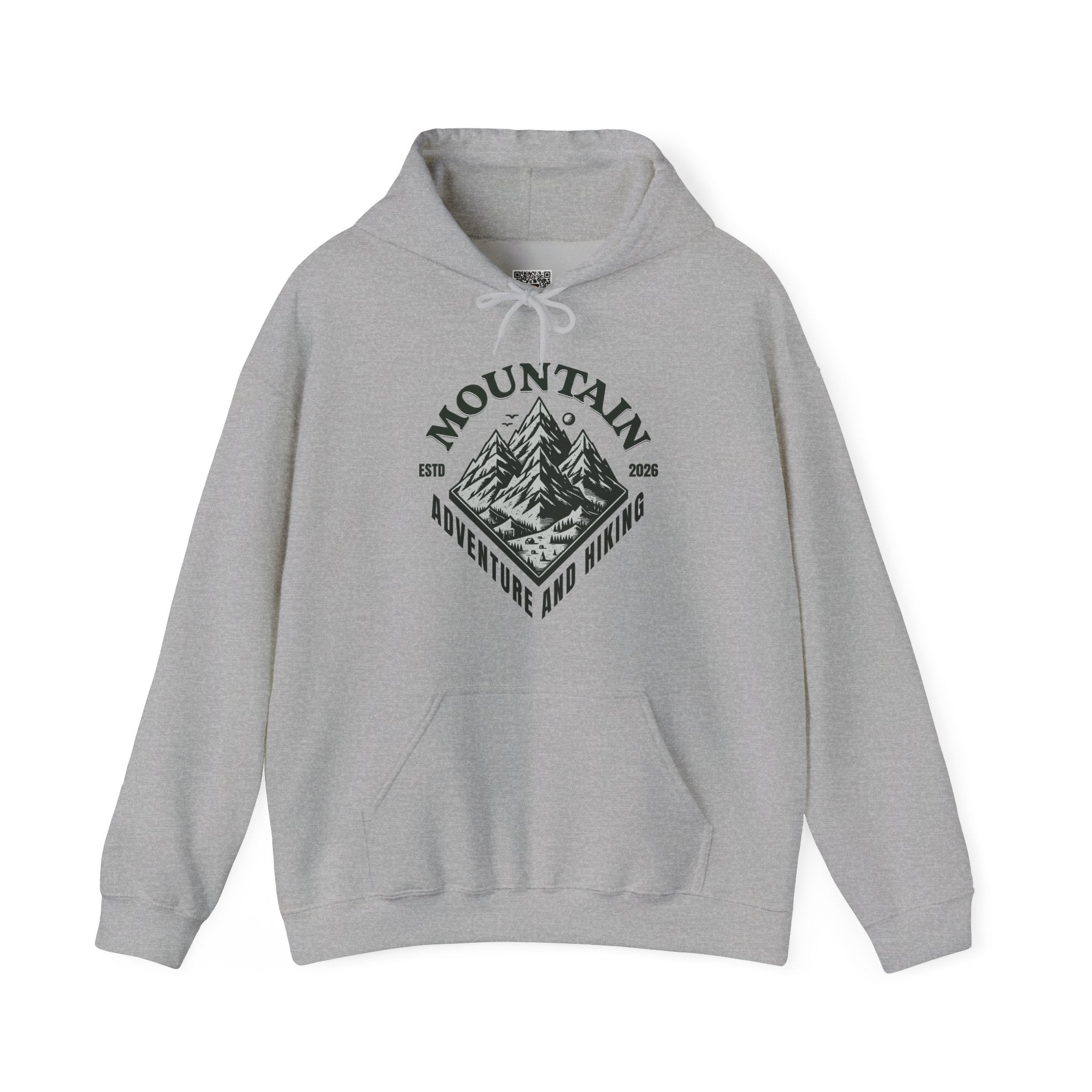 Mountain Adventure Hoodie | Outdoor Hunting & Wilderness Design | Cr8tive Designs