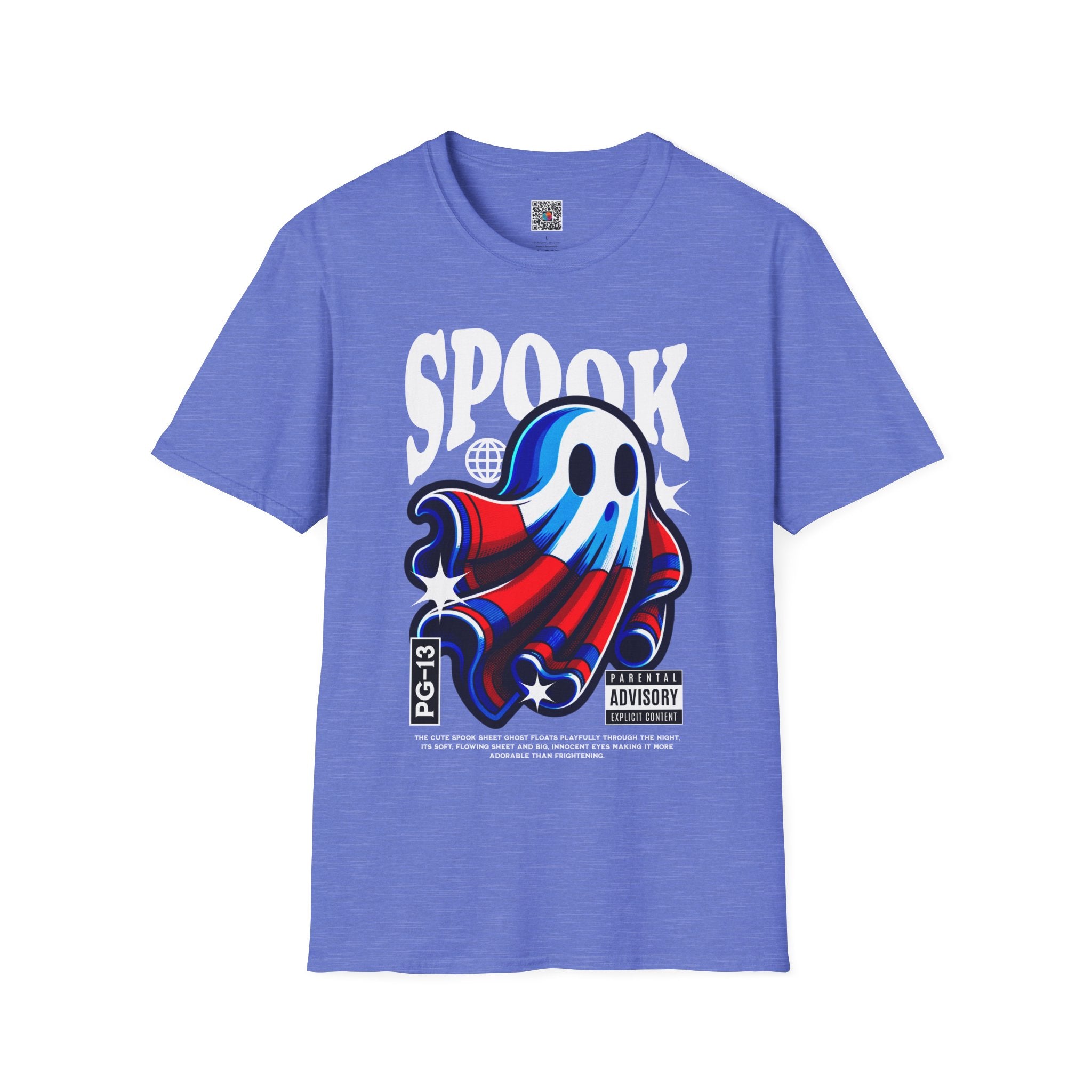 Spooky Retro Ghost T-Shirt | "SPOOK" Graphic Halloween Tee | Cr8tive Designs