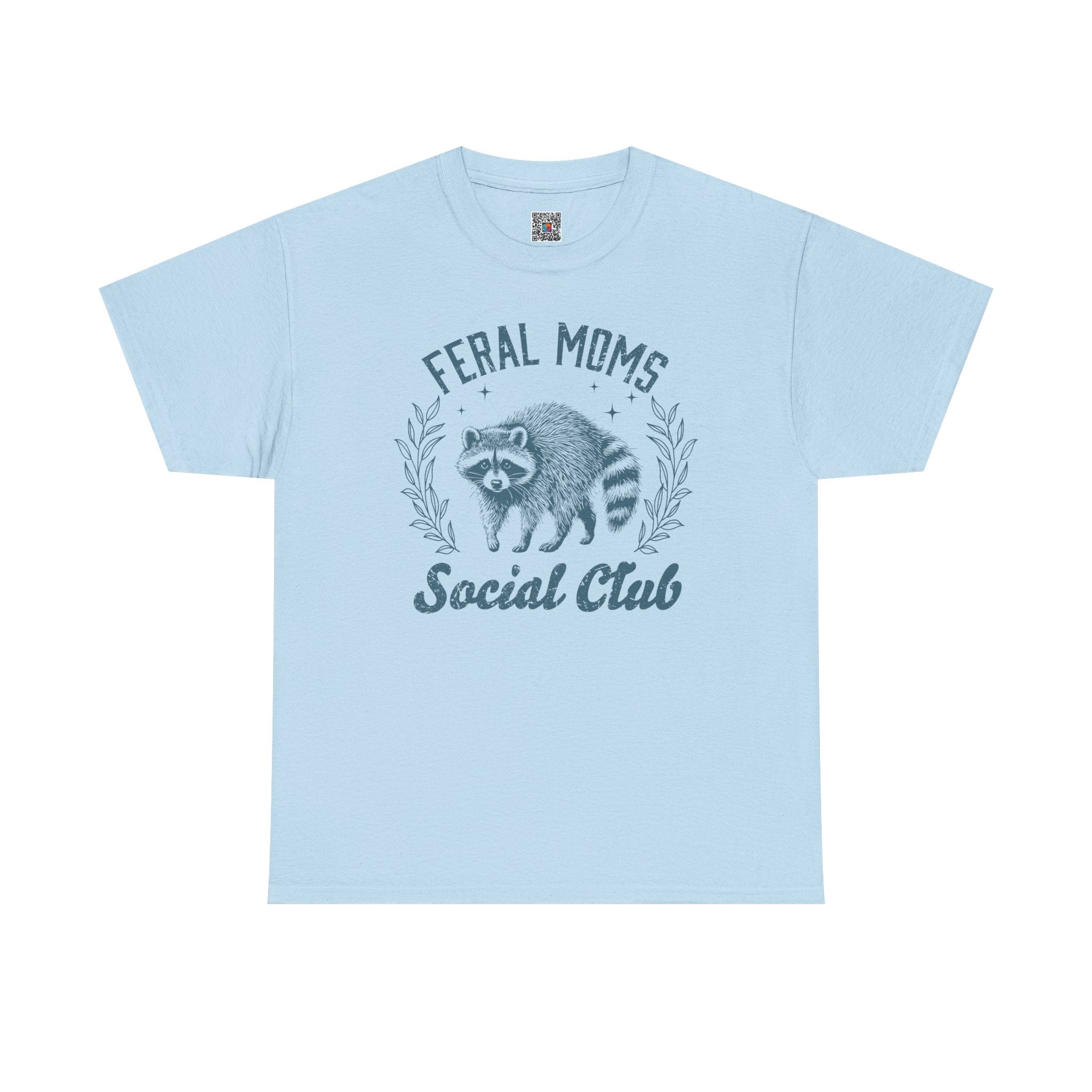Feral Moms Club Graphic Tee – Trendy Funny Mom Shirt, Motherhood Humor Tee | Cr8tive Designs