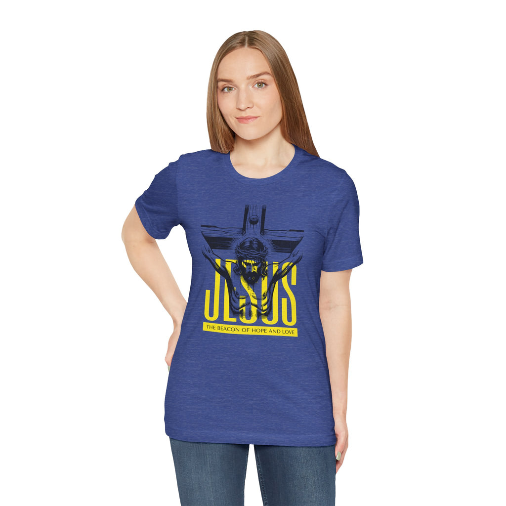 Jesus Crucifix Tee | Christian Graphic T‑Shirt | Cr8tive Designs