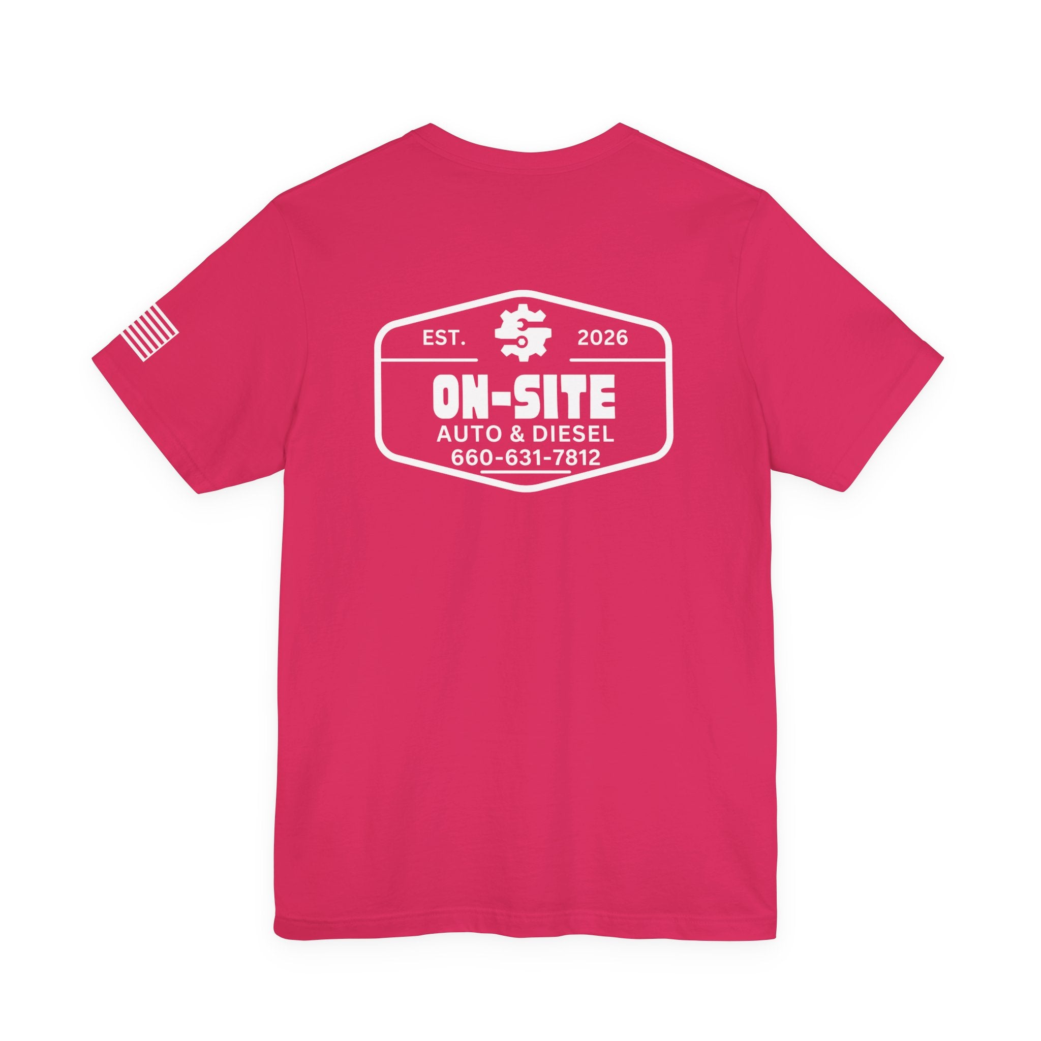 On-Site Auto & Diesel Crew Tee | Cr8tive Designs