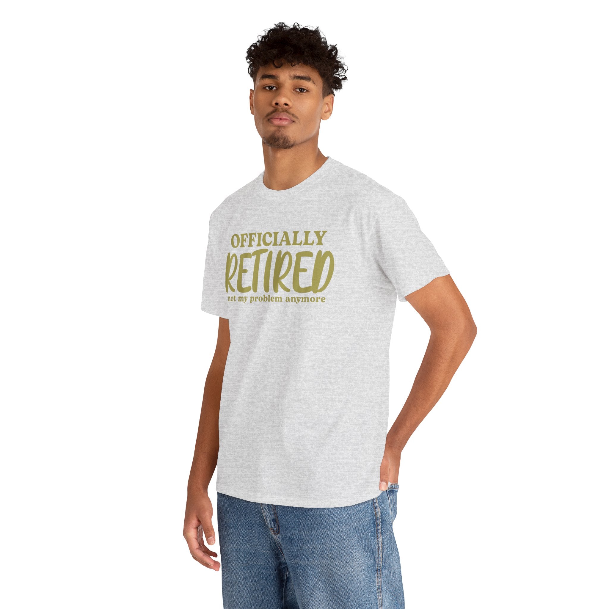 Officially Retired – Funny Relatable Humor T-Shirt | Cr8tive Designs