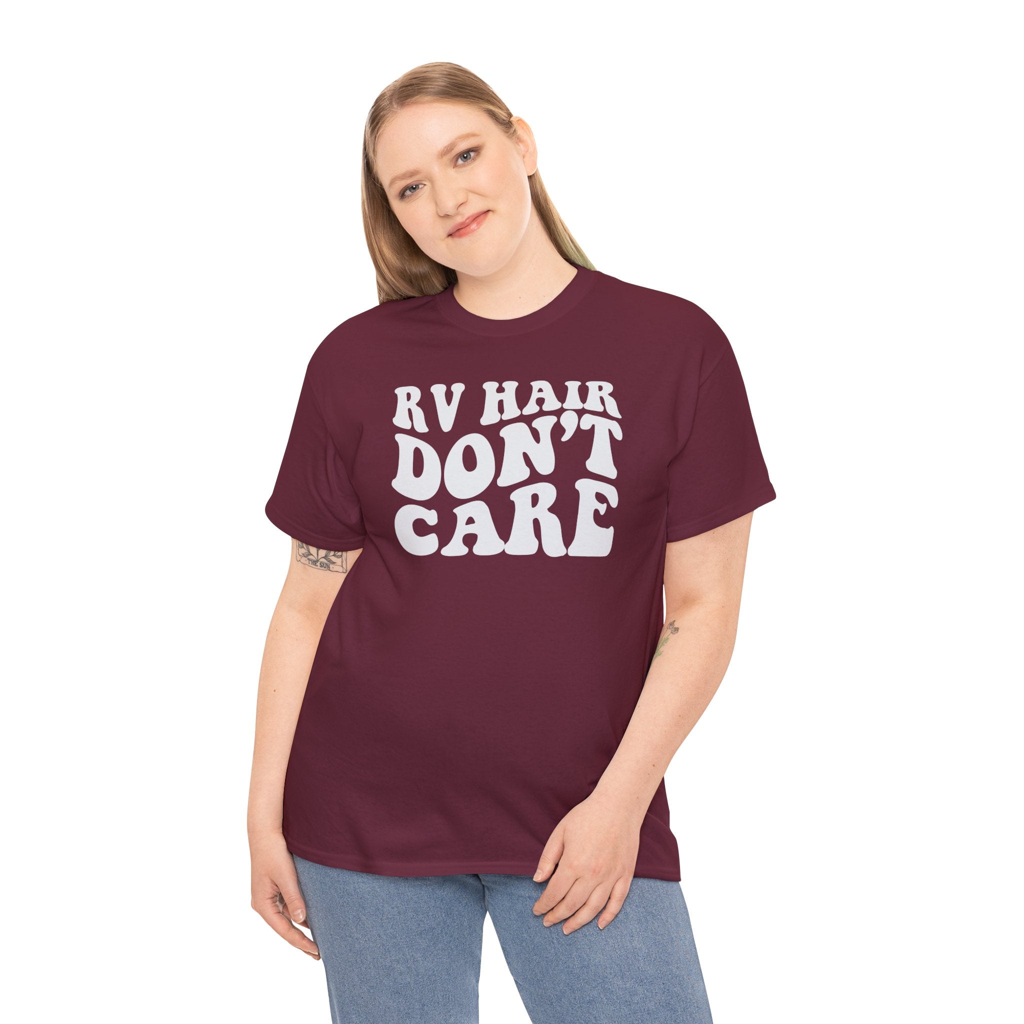 RV Hair Don’t Care | Camping Graphic Tee | Cr8tive Designs