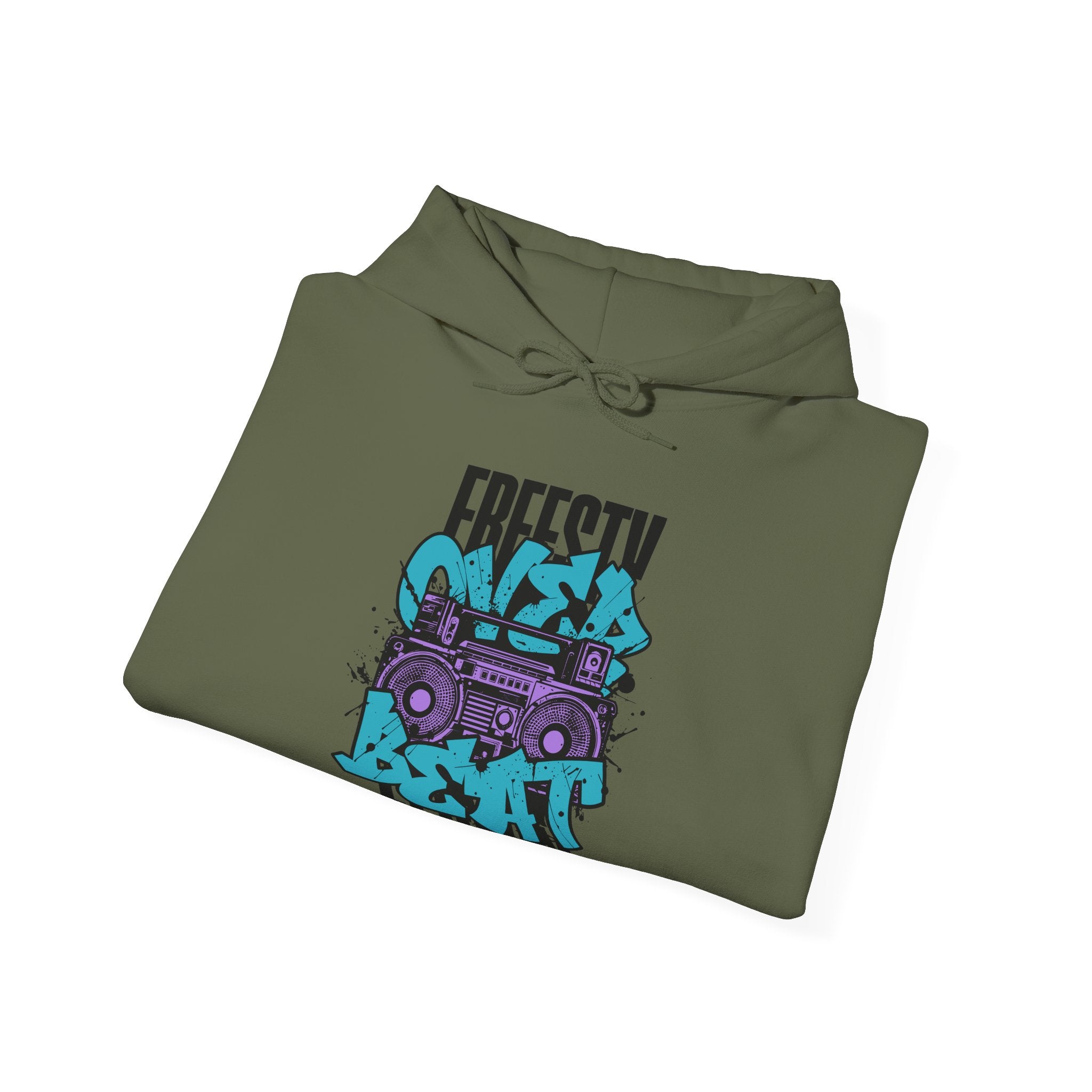 Freestyle Beat Flowin’ | Retro Hip-Hop Hoodie | Cr8tive Designs