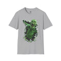 Zombie Breakout T-Shirt | Green Screaming Undead Horror Tee | Cr8tive Designs