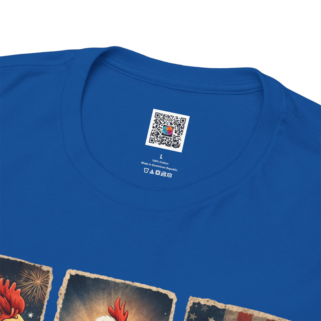 Vintage Americana Icons | Patriotic Fourth of July Tee | Cr8tive Designs