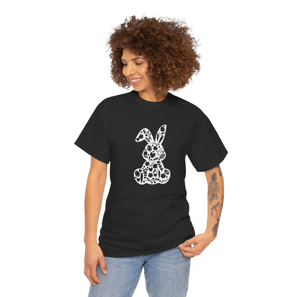 Floral Lace Bunny T-Shirt