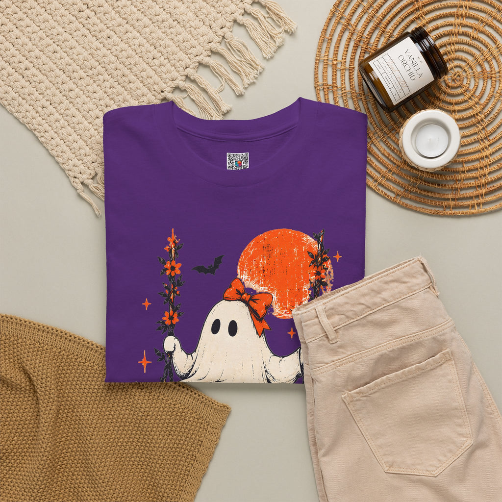Vintage Ghost T-Shirt | Spooky Season Halloween Tee | Cr8tive Designs