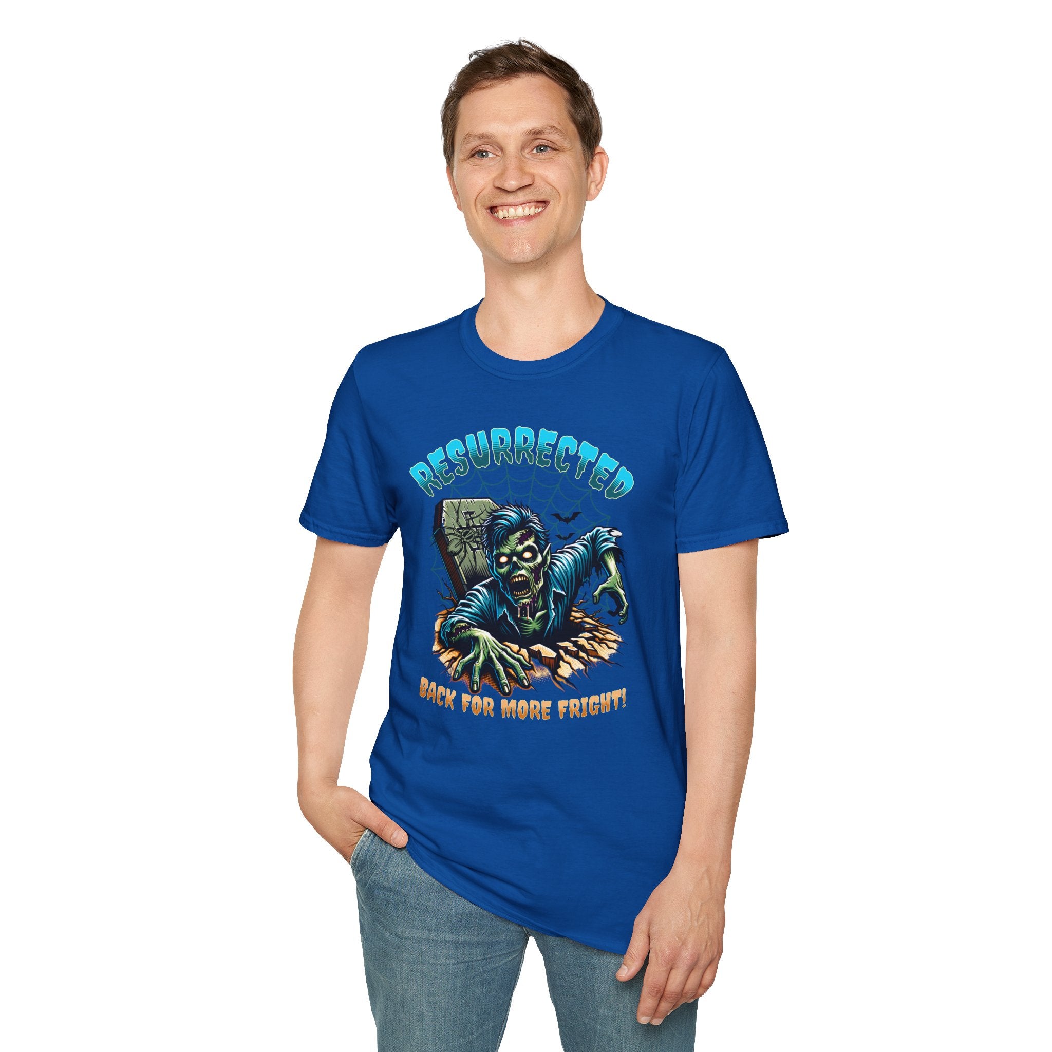 Resurrected Zombie T-Shirt | Retro Horror Graphic Tee | Cr8tive Designs