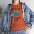 Meet Me at the Pumpkin Patch Tee | Rustic Farm Truck Graphic T-Shirt | Cr8tive Designs