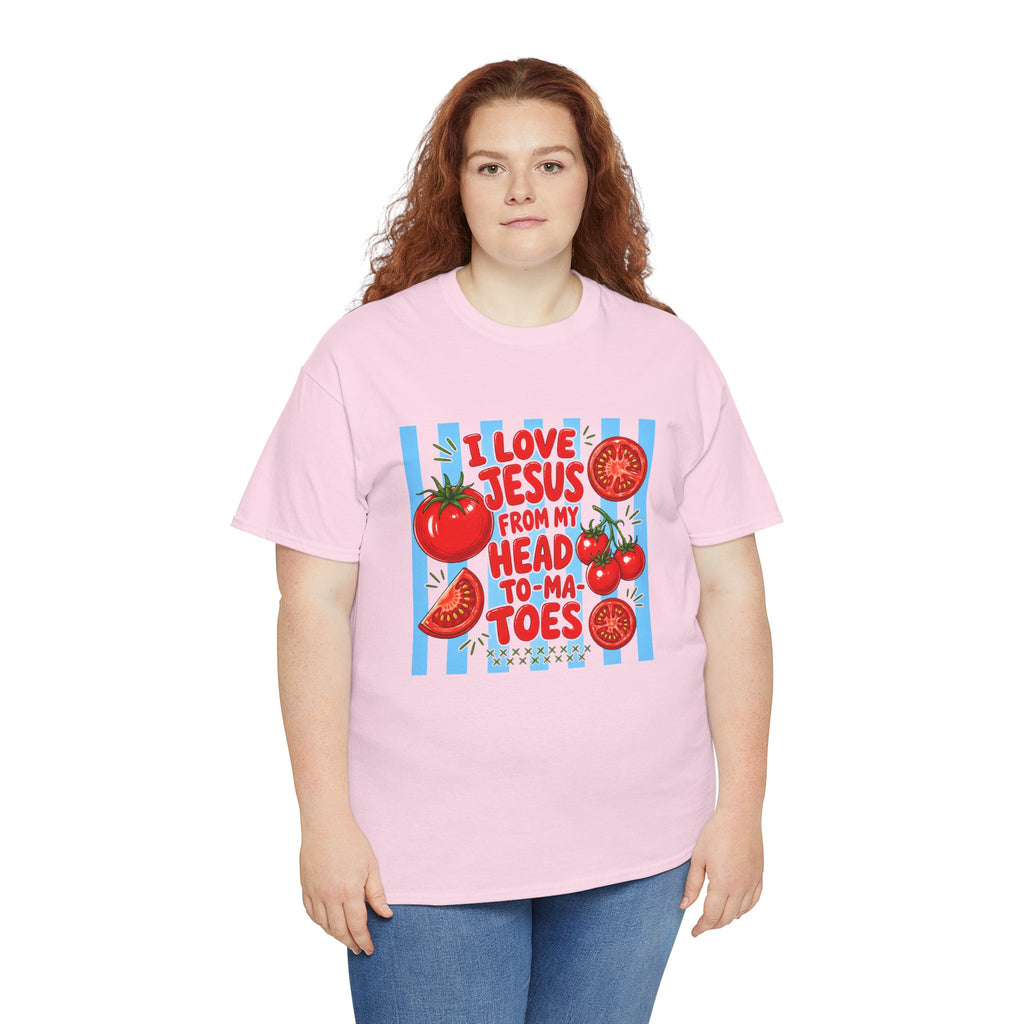 I Love Jesus From Head to Toes | Colorful Faith Shirt | Cr8tive Designs