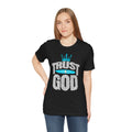 Trust in God T-Shirt | Faith Graphic Tee with Crown Design| Cr8tive Designs