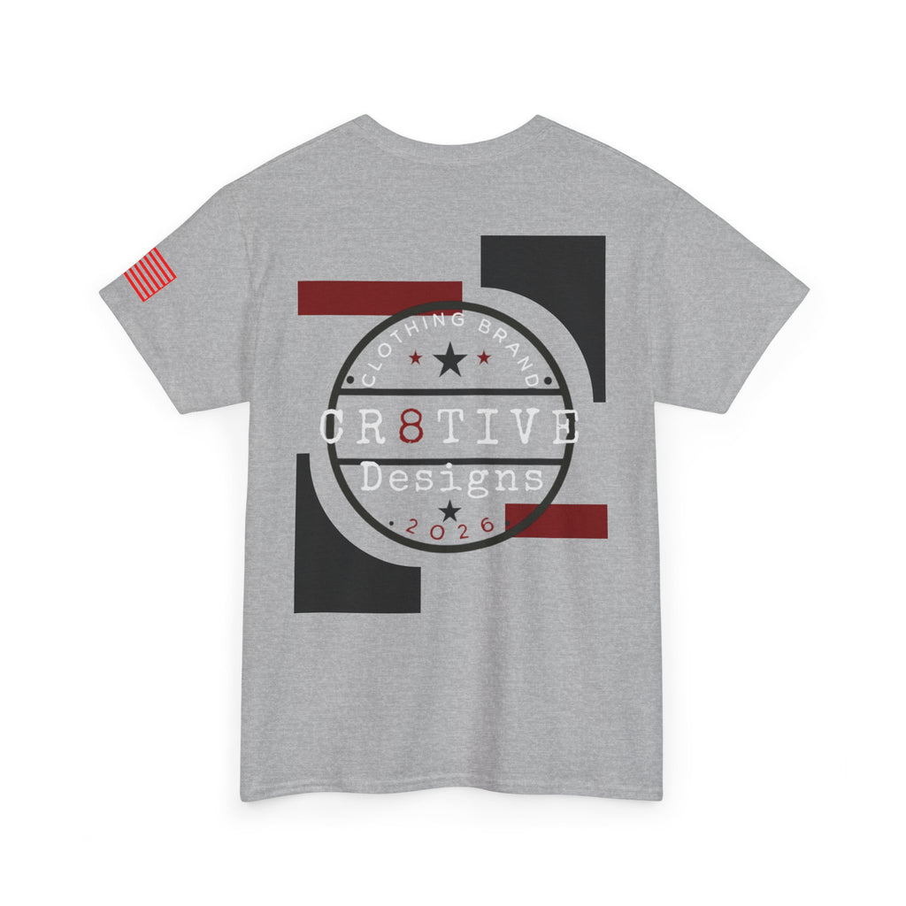Red Logo Graphic Tee/Cr8tive Designs