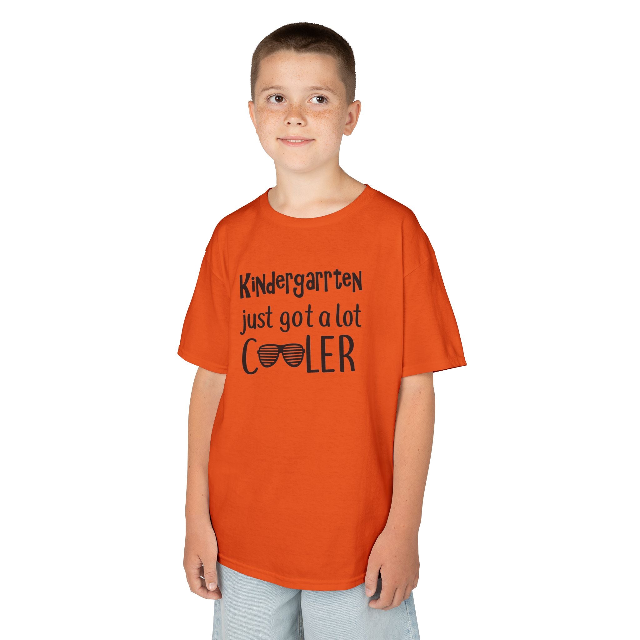 Kindergarten Just Got A Lot Cooler Tee | Back to School T-Shirt | Cr8tive Designs