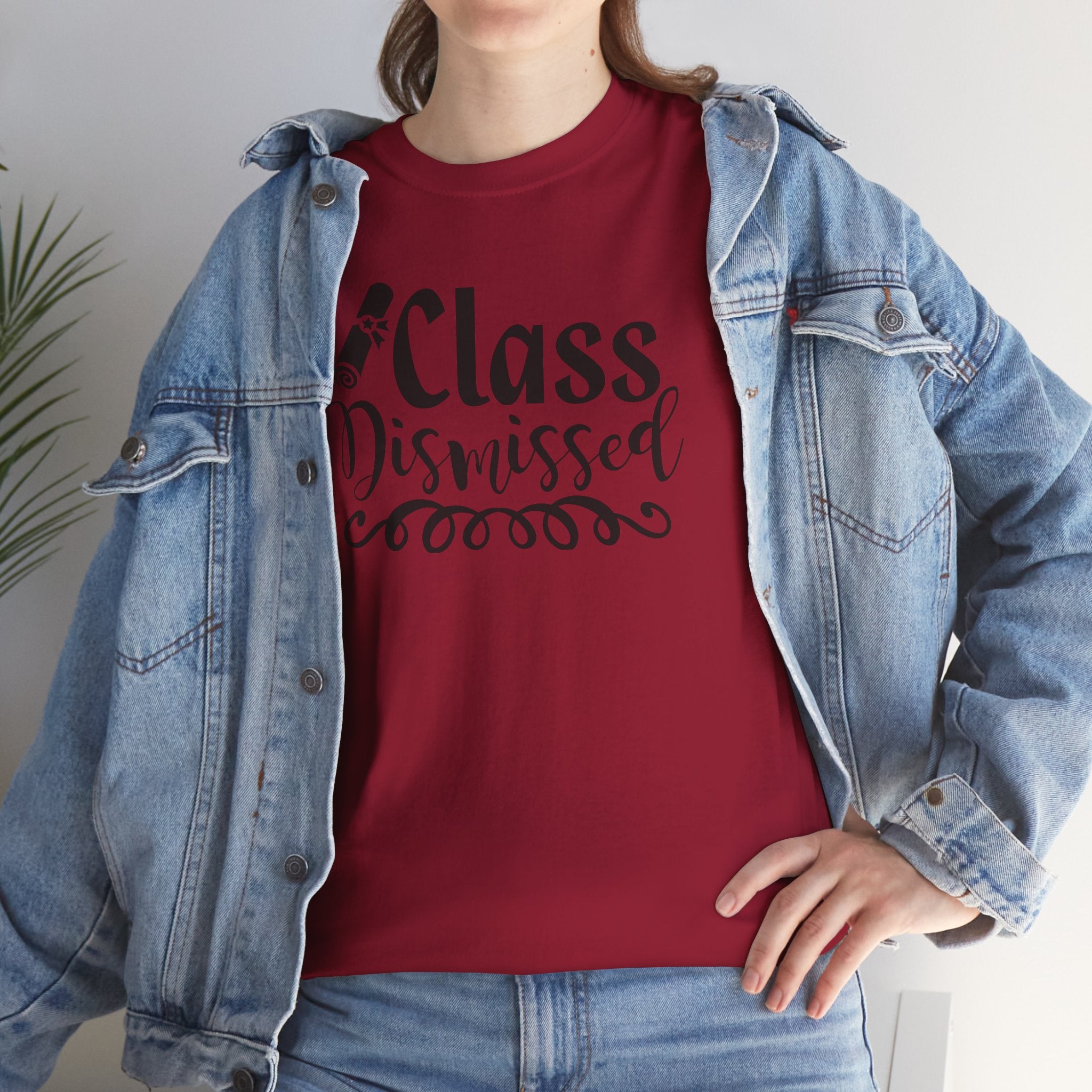 CLASS DISMISSED T-SHIRT | TEACHER SUMMER BREAK SHIRT | LAST DAY OF SCHOOL SHIRT | CR8TIVE DESIGNS
