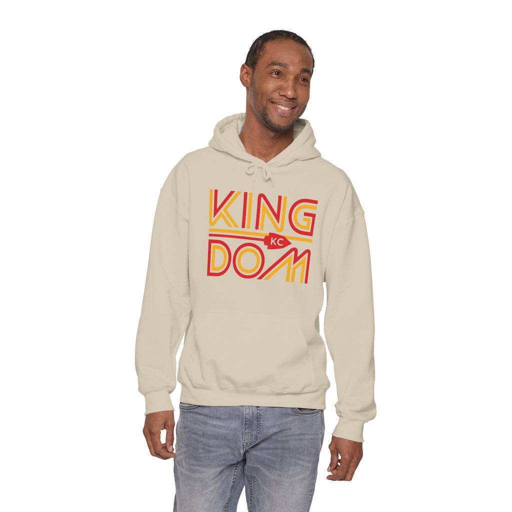KC Kingdom | Retro Football Hoodie | Cr8tive Designs