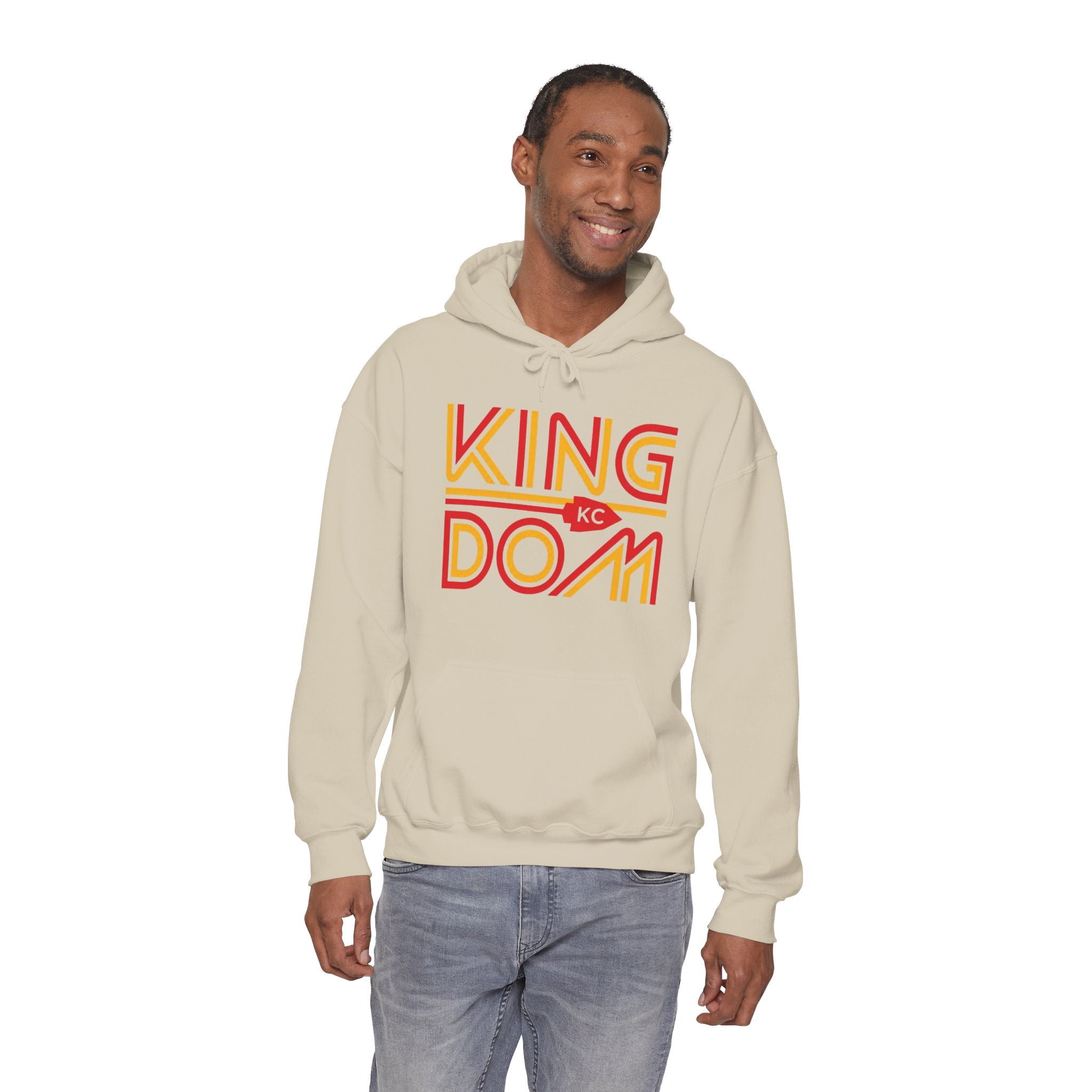 KC Kingdom | Retro Football Hoodie | Cr8tive Designs