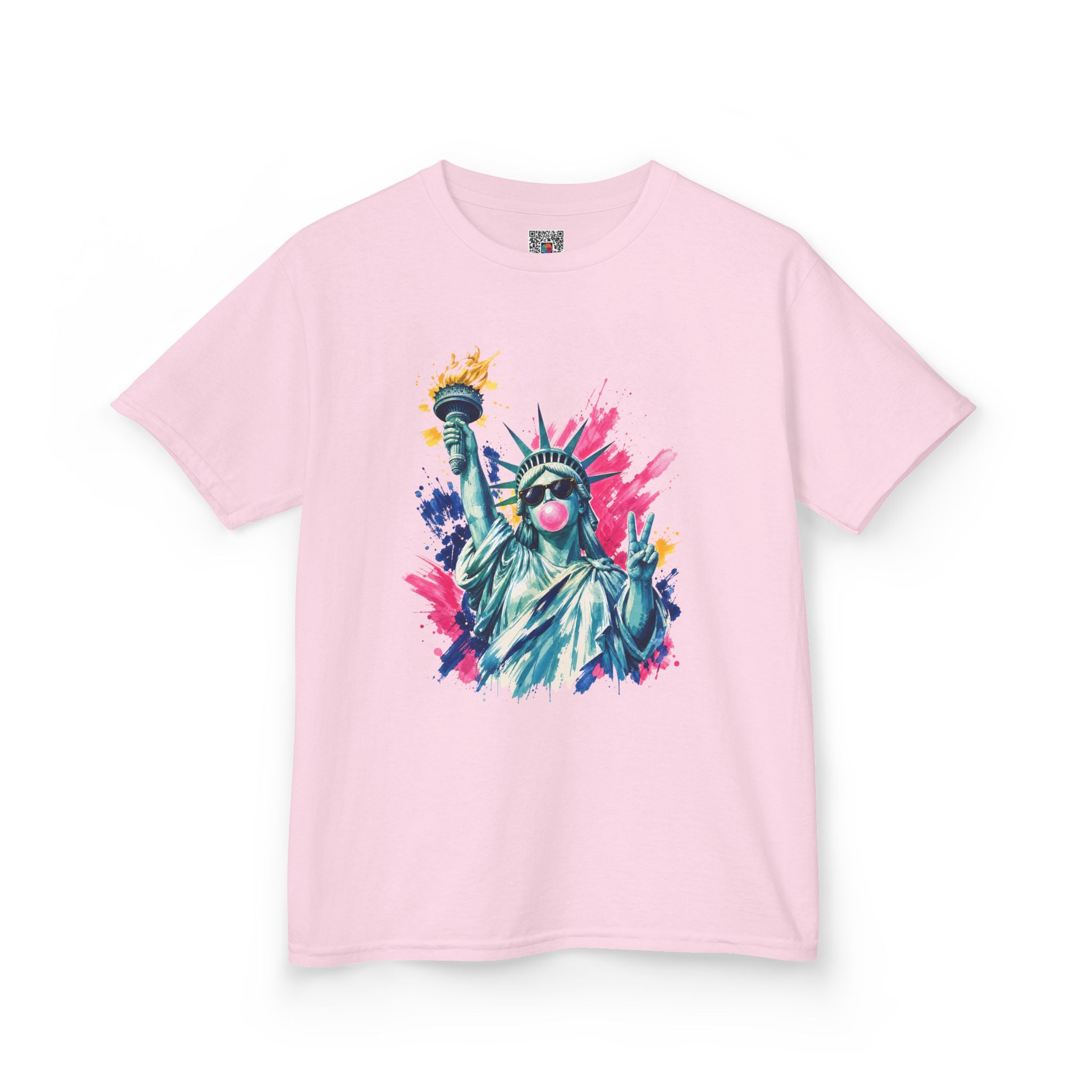 Kids Patriotic Liberty Tee | Statue of Liberty Graphic Design | Cr8tive Designs