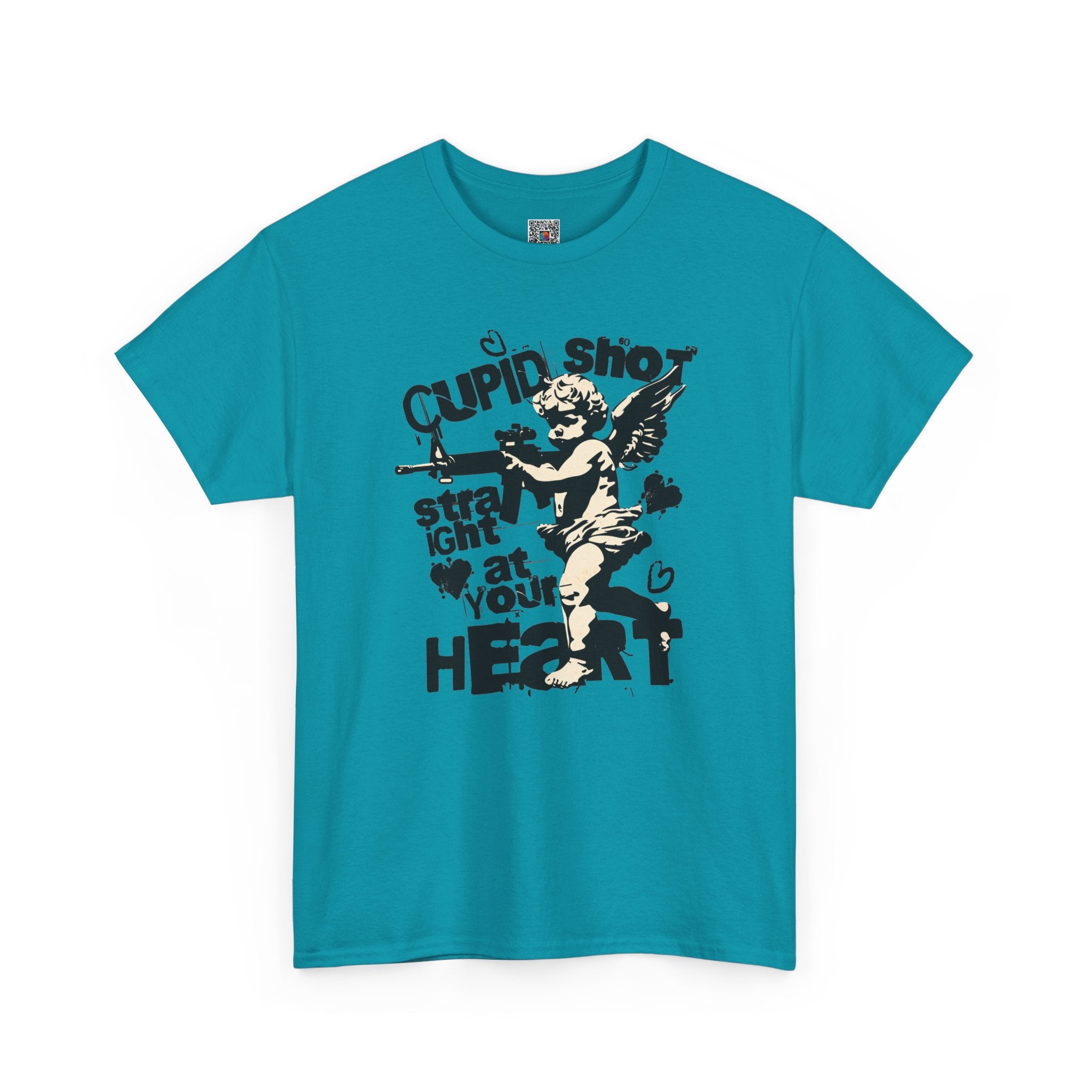 Cupid Shot Straight at Your Heart | Vintage Cupid Tshirt | Cr8tive Designs