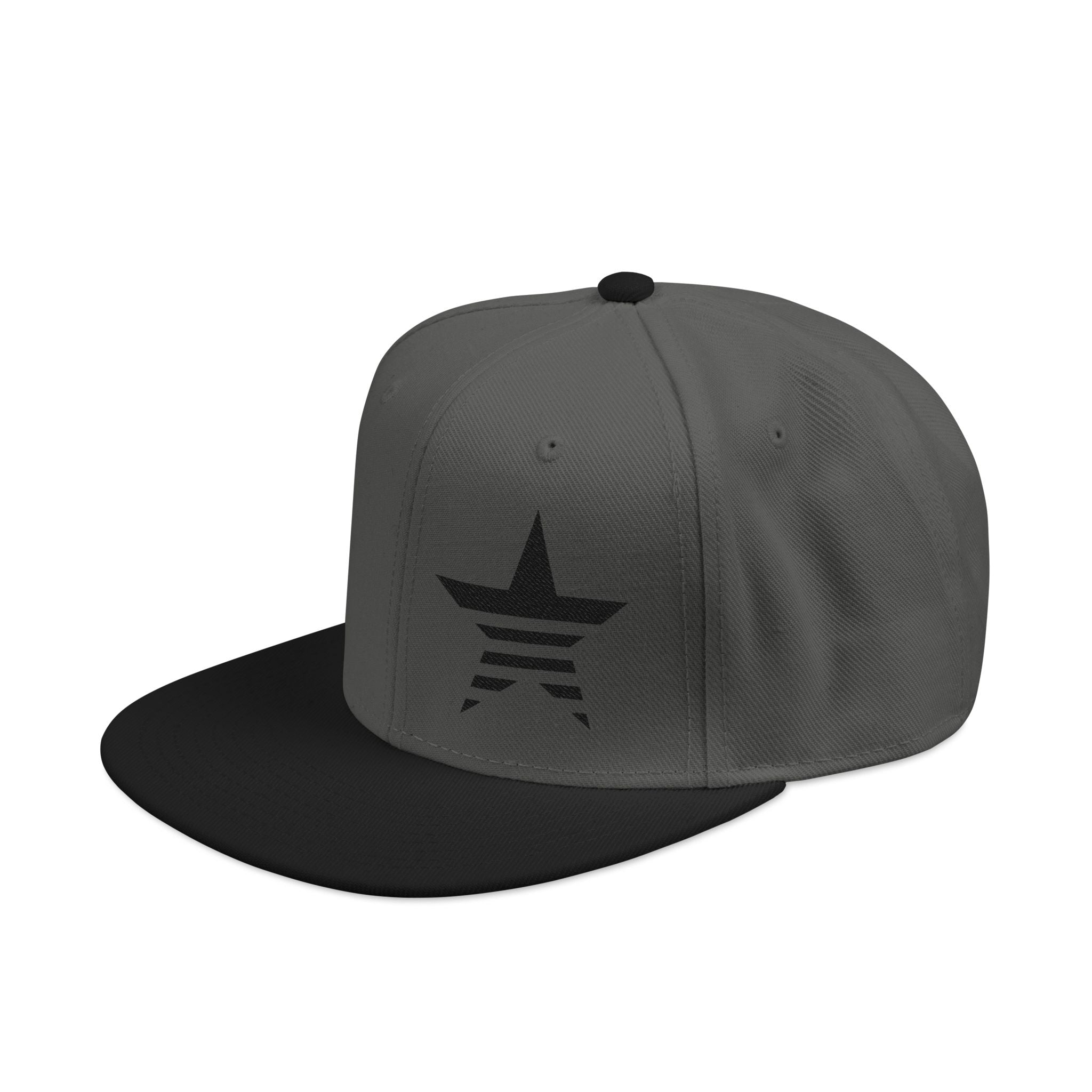 Star Embroidery Snapback Hat