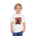Deadpool & Wolverine Scooter Ride Toddler T-Shirt | Superhero Duo Tee | Cr8tive Designs