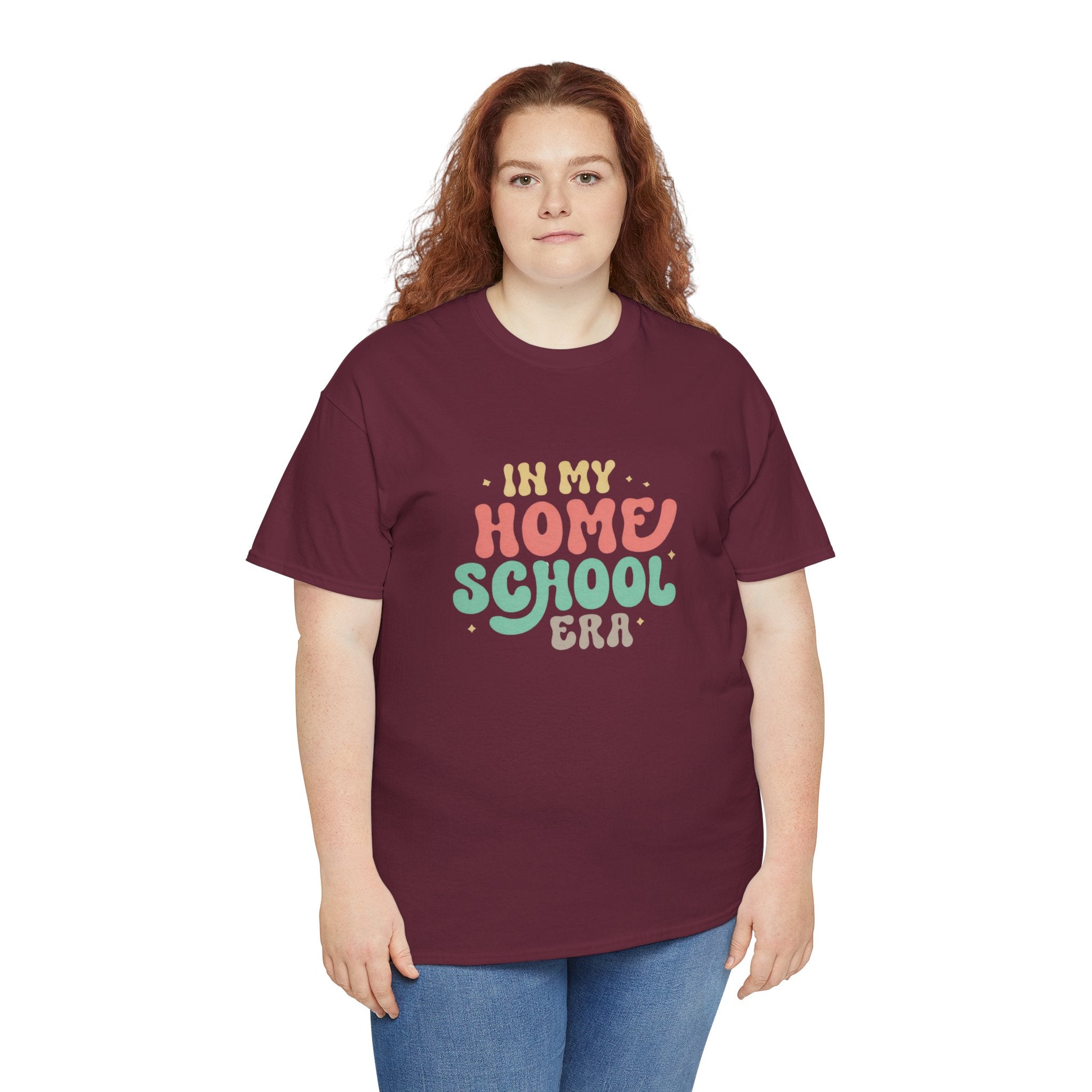 Home School Era T-Shirt — Retro 'In My Home School Era' Tee for Homeschool Parents & Teachers