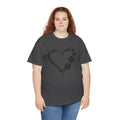 Shamrock Heart T‑Shirt/Cr8tive Designs