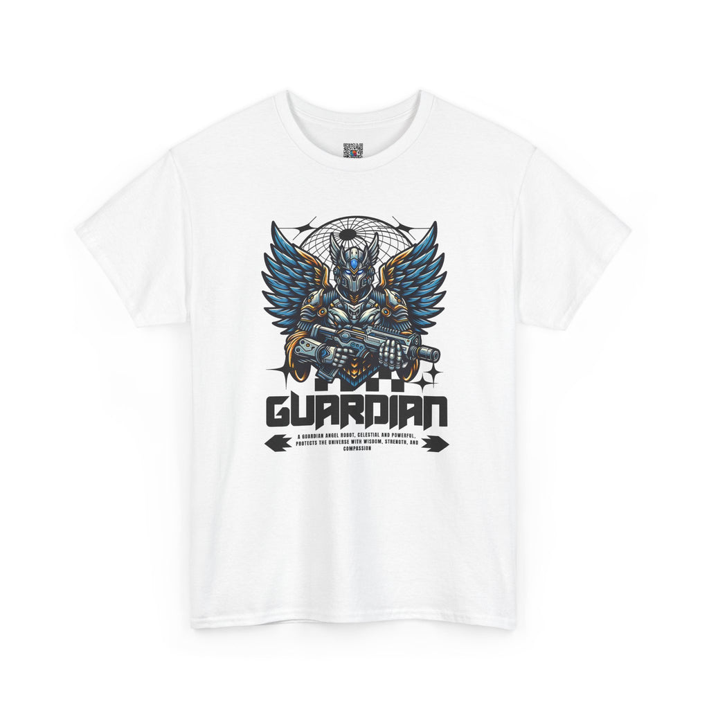 Guardian Warrior T-Shirt | Armored Winged Knight Graphic Tee | Cr8tive Designs